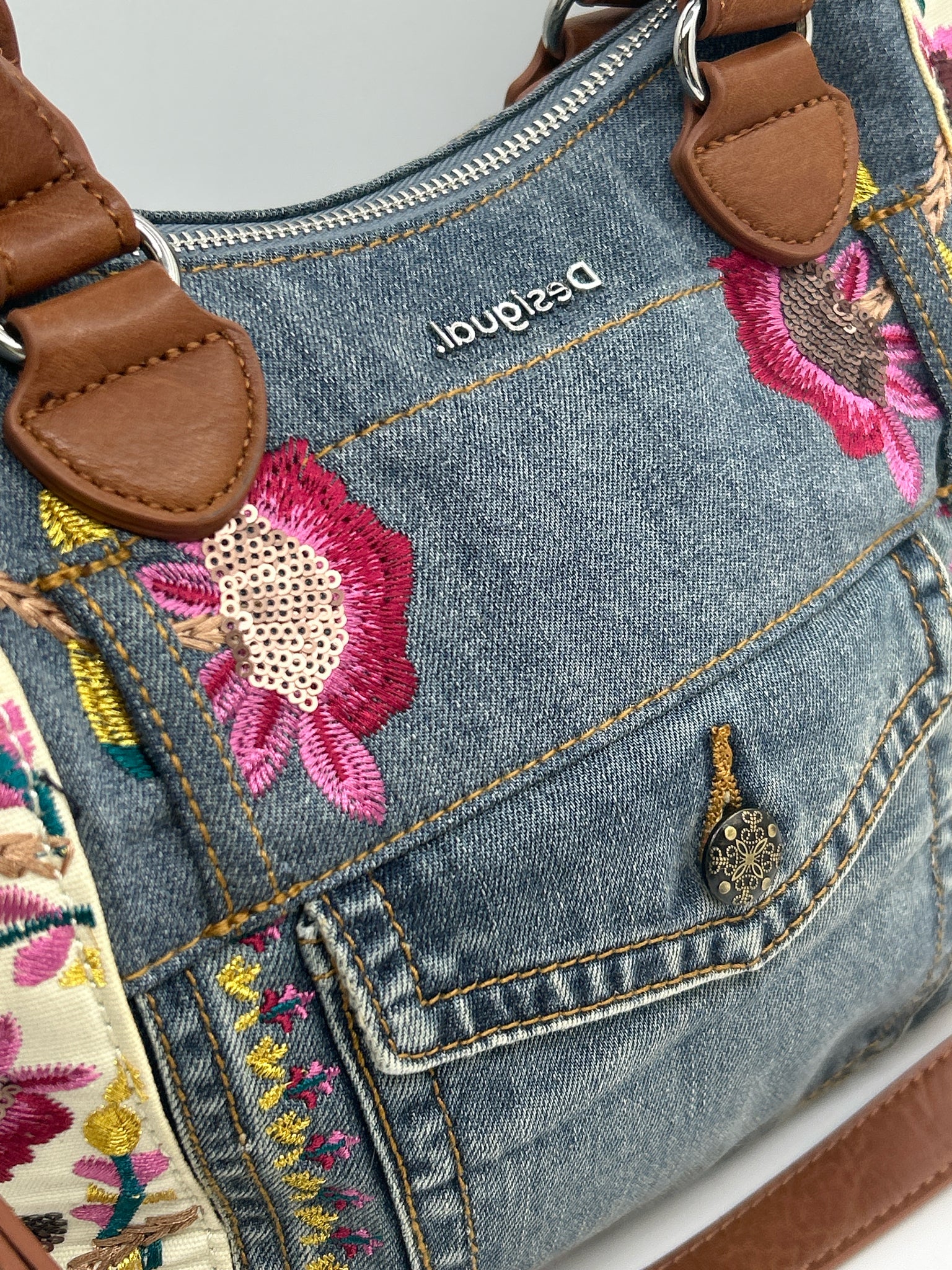 desigual BLUE DENIM Women Purse