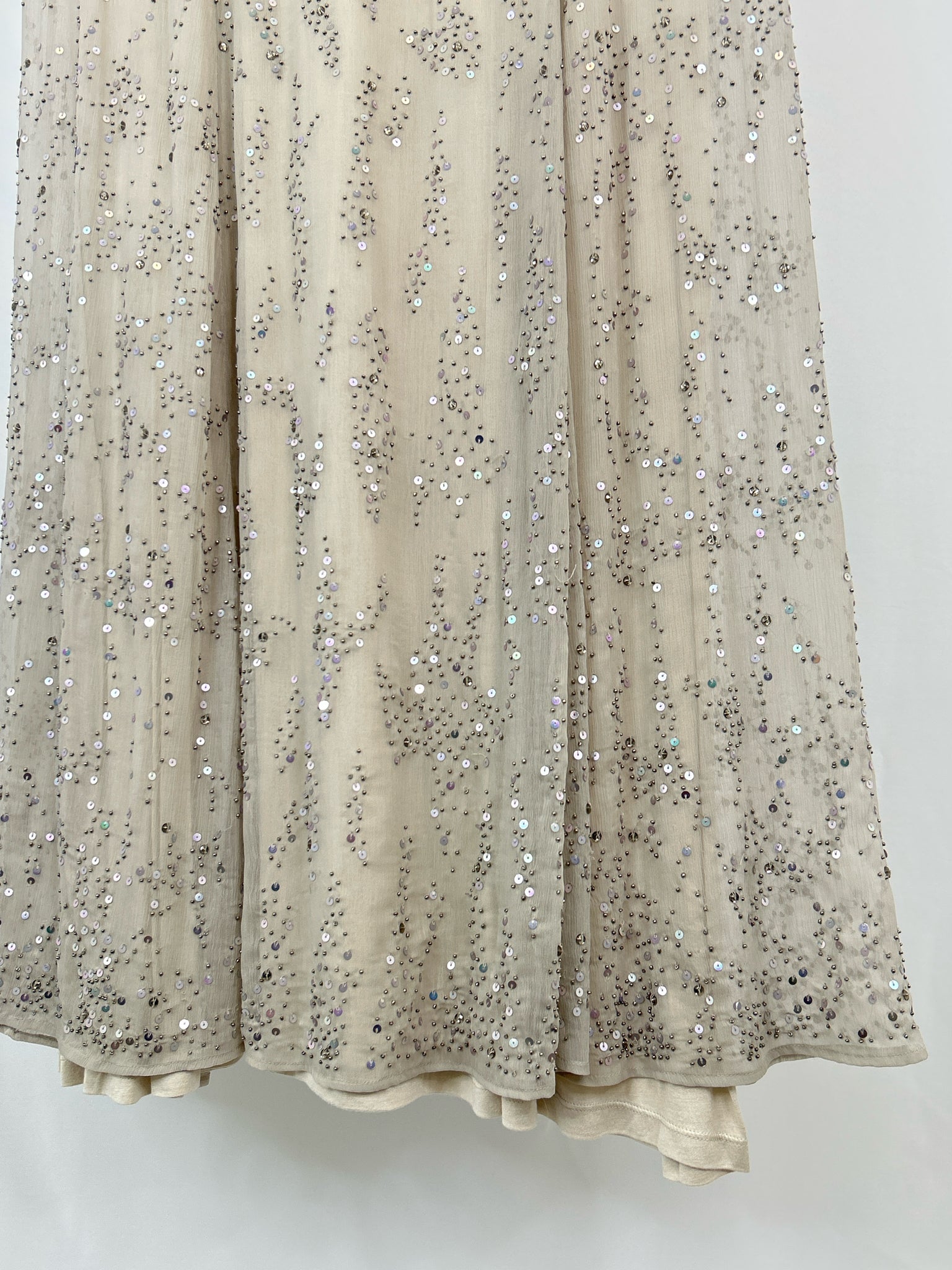 SOFT SURROUNDINGS Size L Beige Women 2-Piece w/skirt