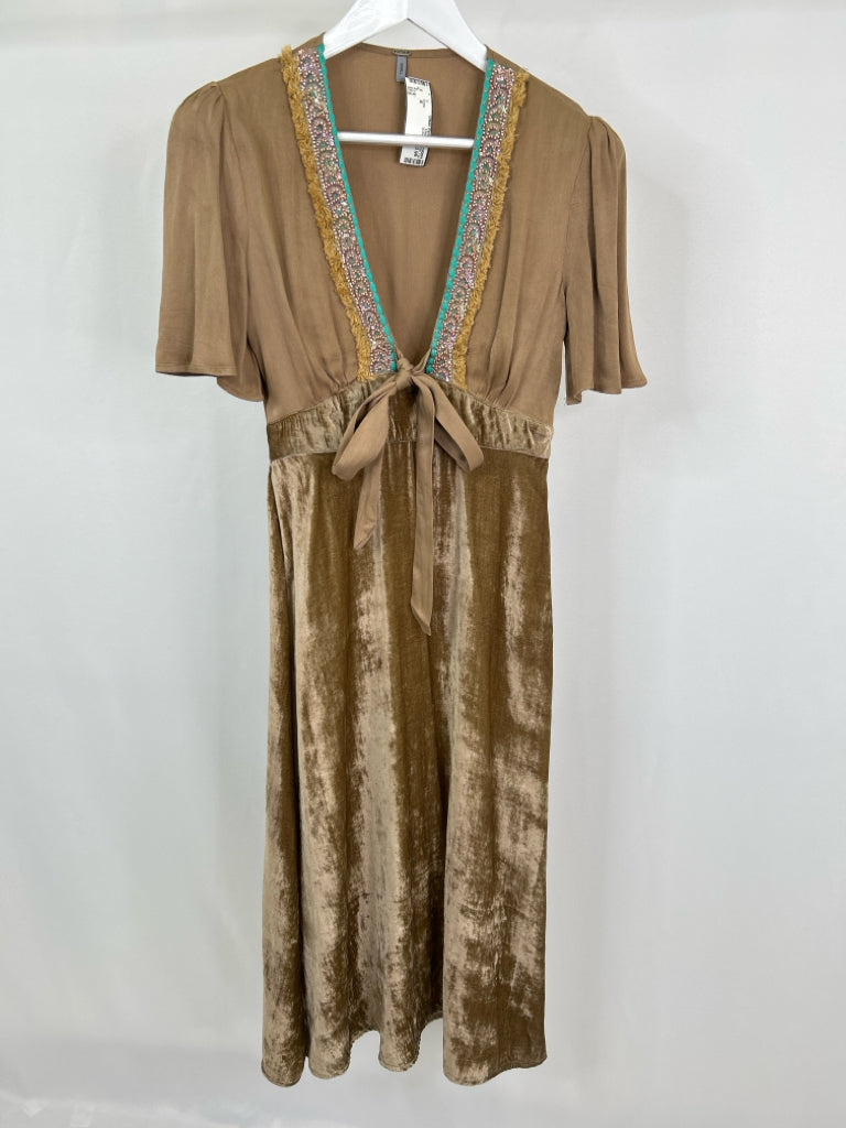 BLANK LONDON Size S Tan Dress