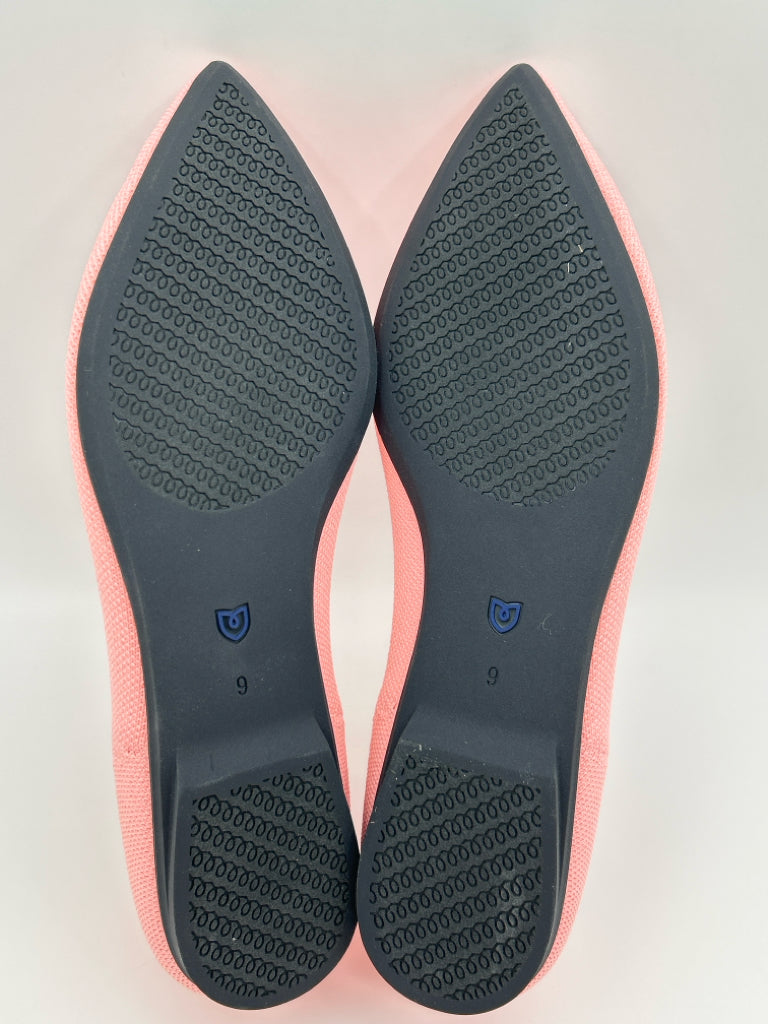 ROTHY'S NWOB Size 9W Pink Women's Flats