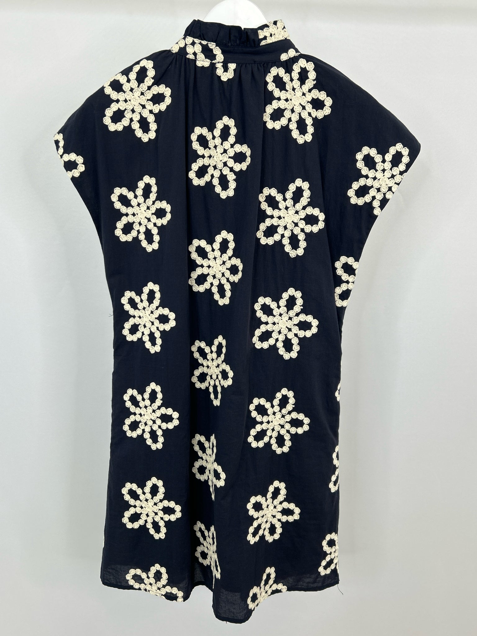 THML Size S Navy & White Women Dress