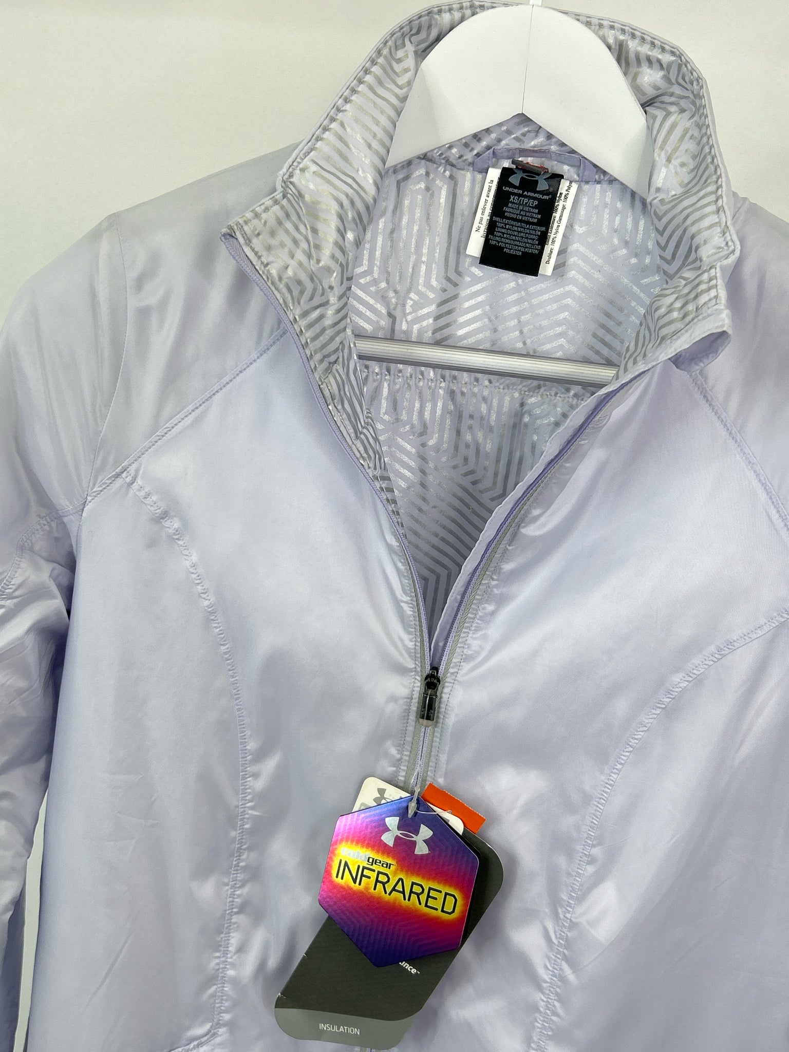 UNDER ARMOUR Size XS Light Purple Women Jacket NWT
