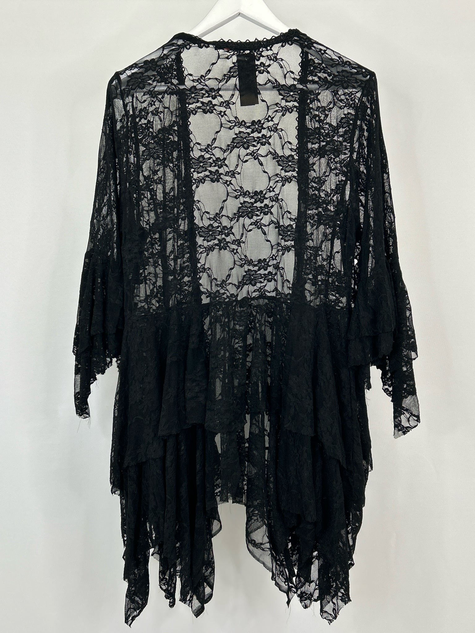 ORIGAMI Size L Black Women Cardigan