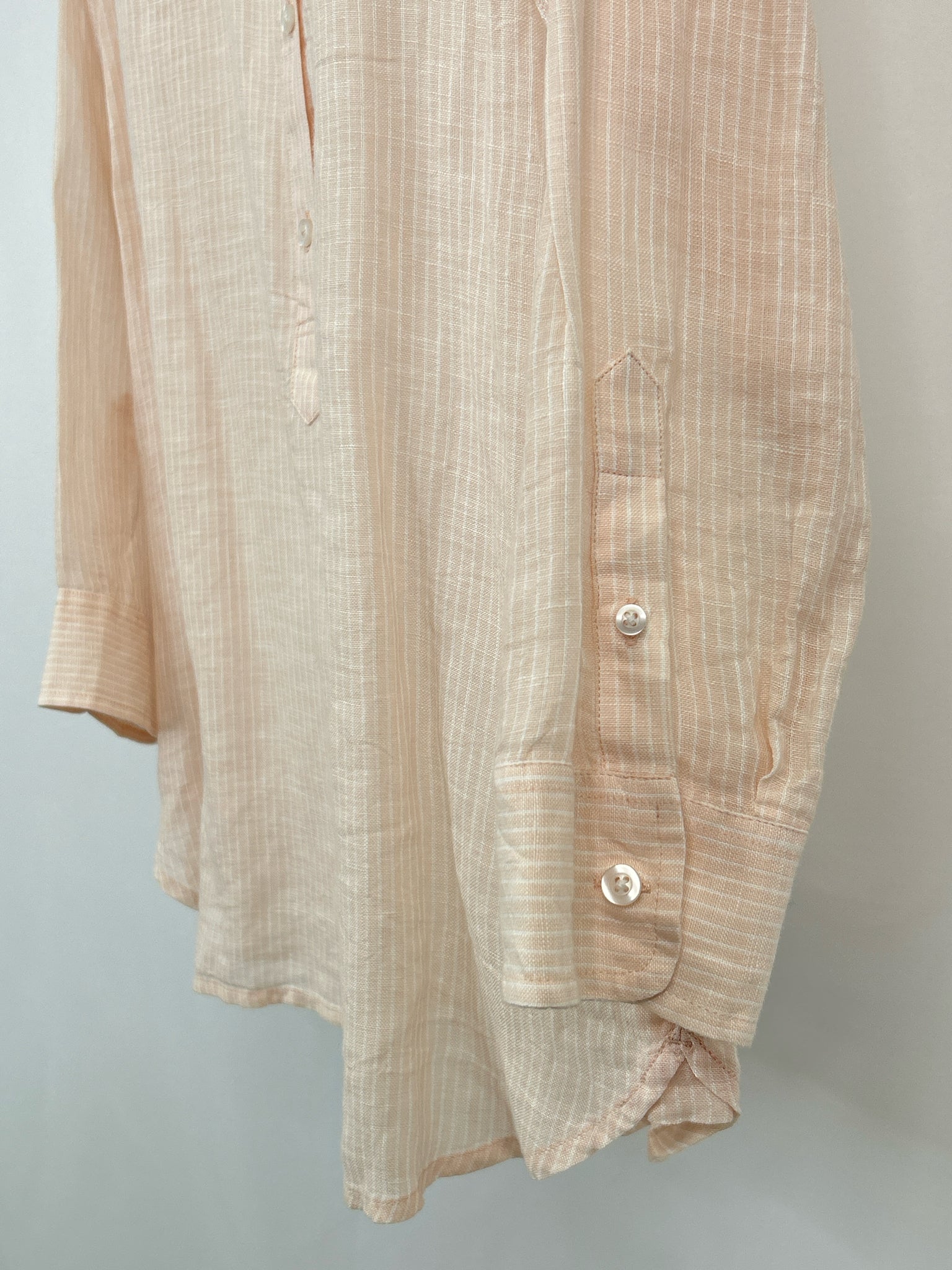 LUCKY BRAND Size L Orange Print Women Tunic NWT