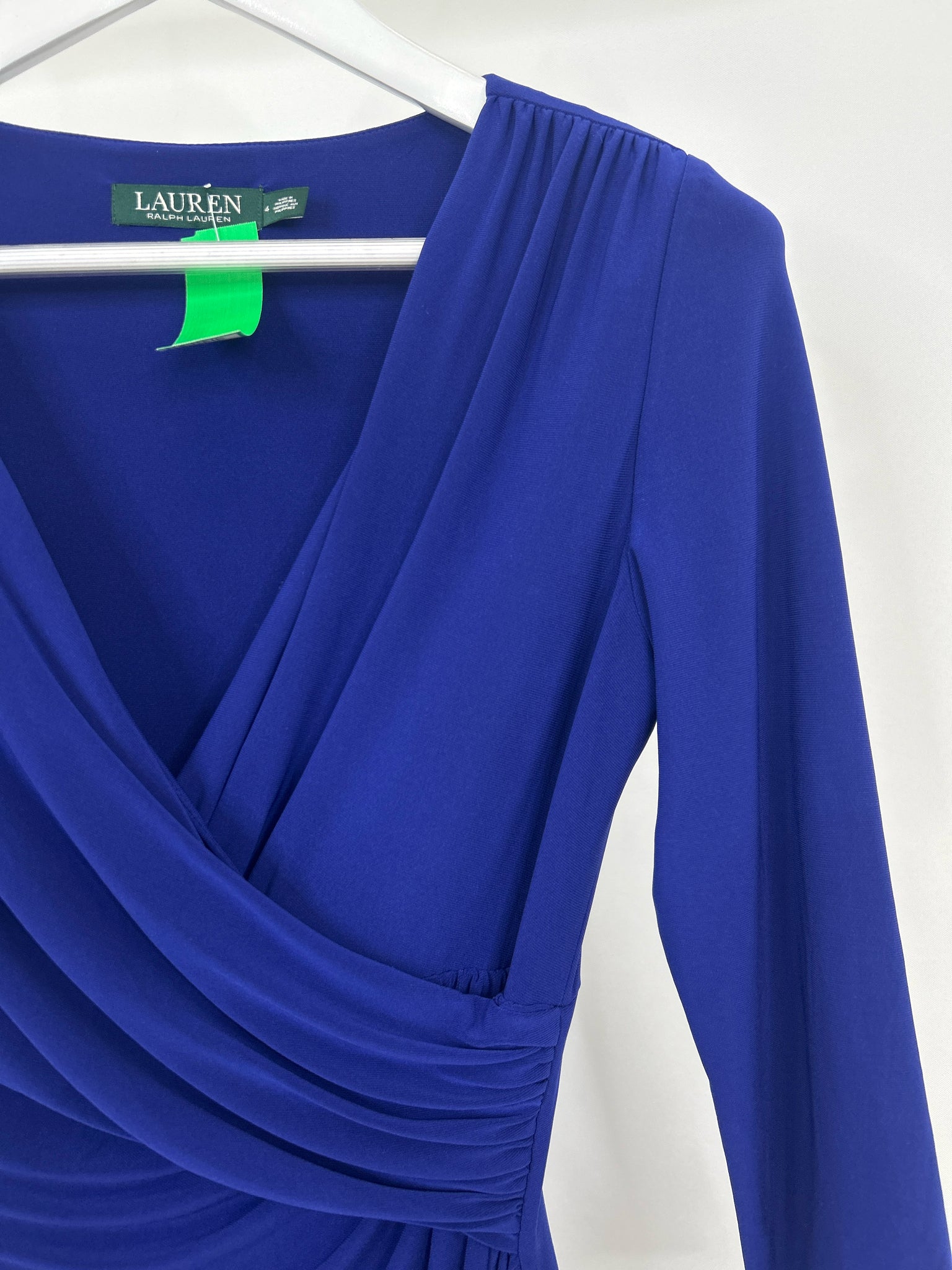 Lauren Ralph Lauren Size 4 Purple Women Dress