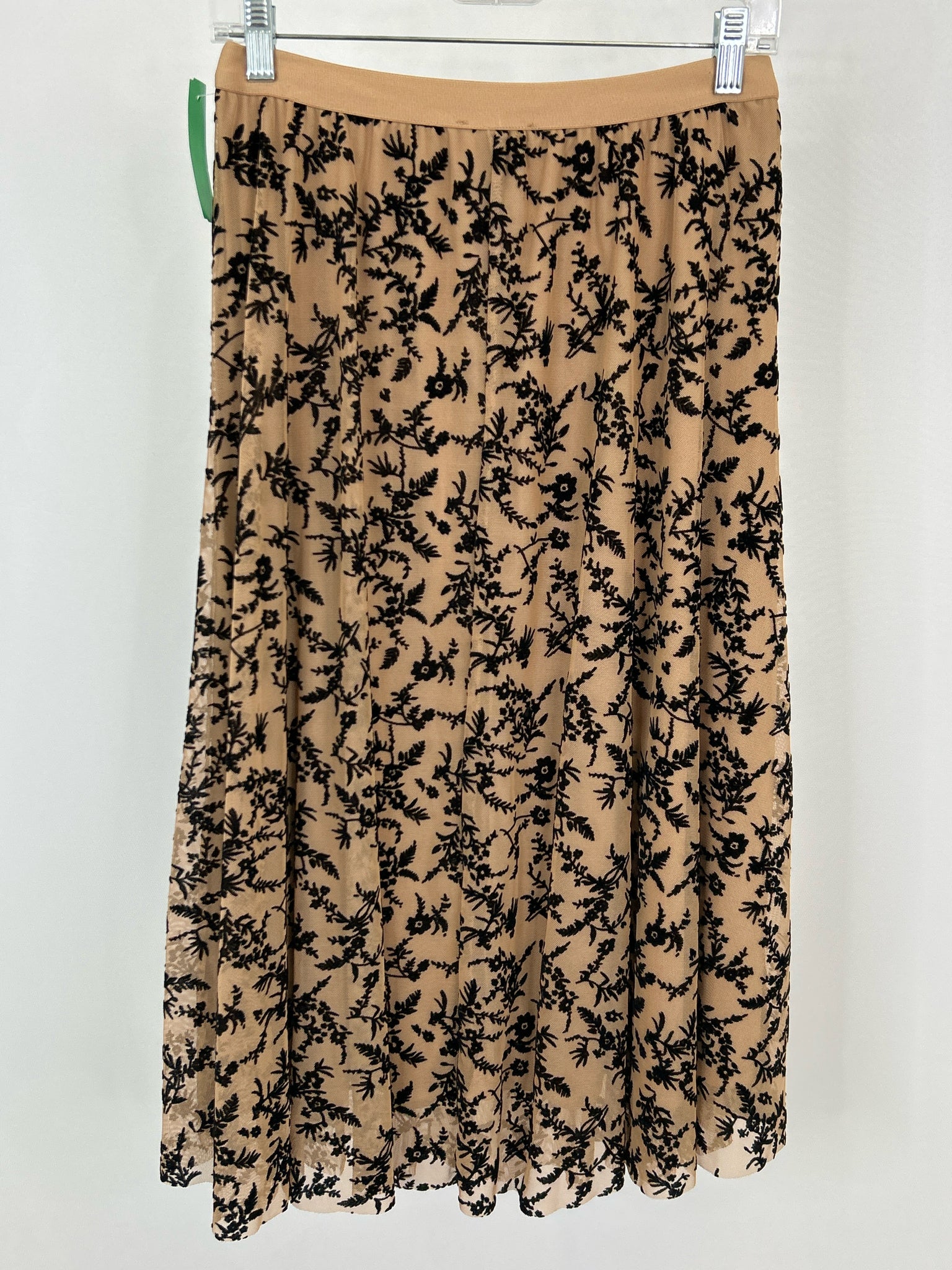 VINCE CAMUTO Size S Nude and Black Women Skirt