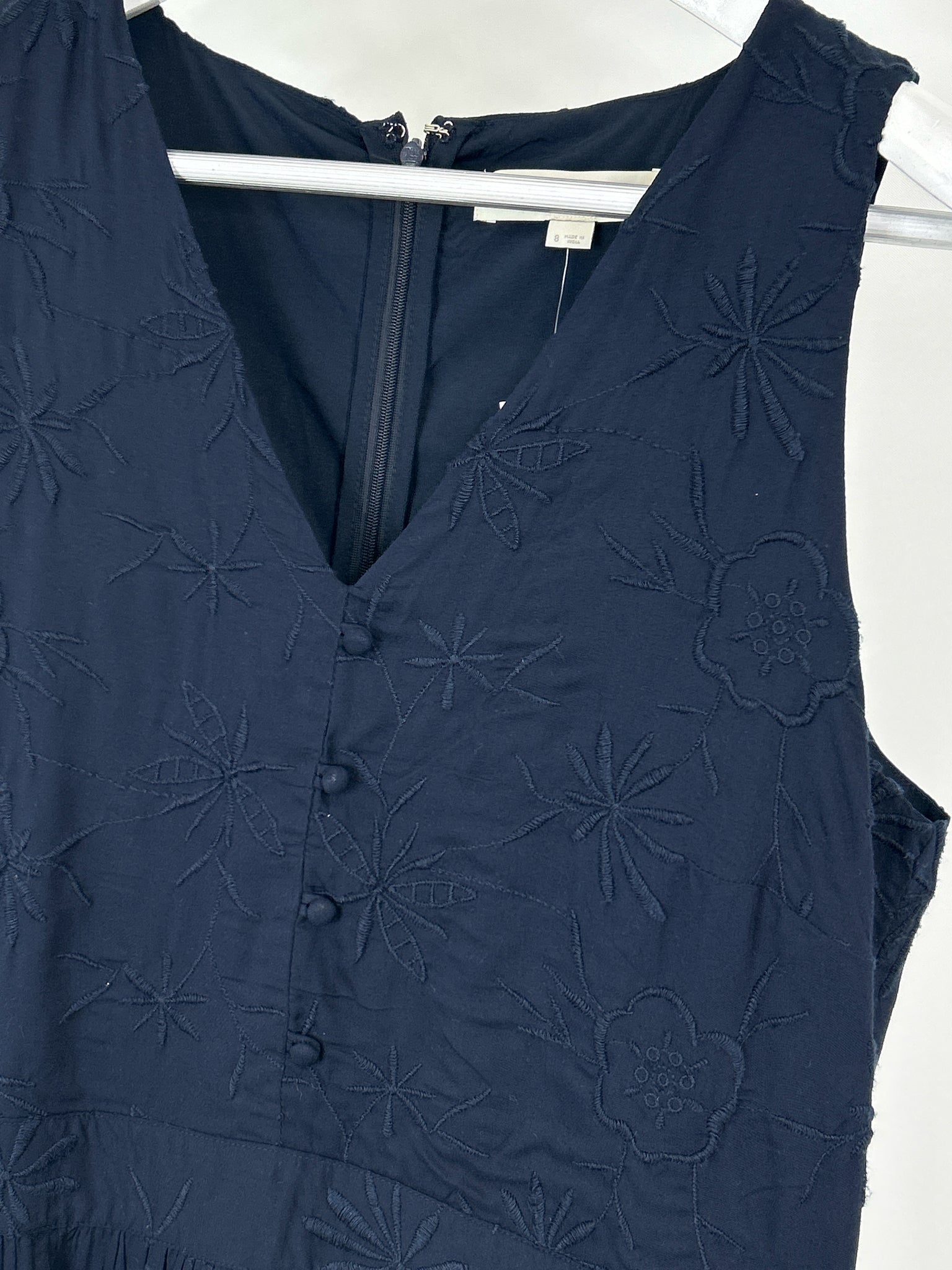 LOFT Size 8 Navy Women Dress NWT