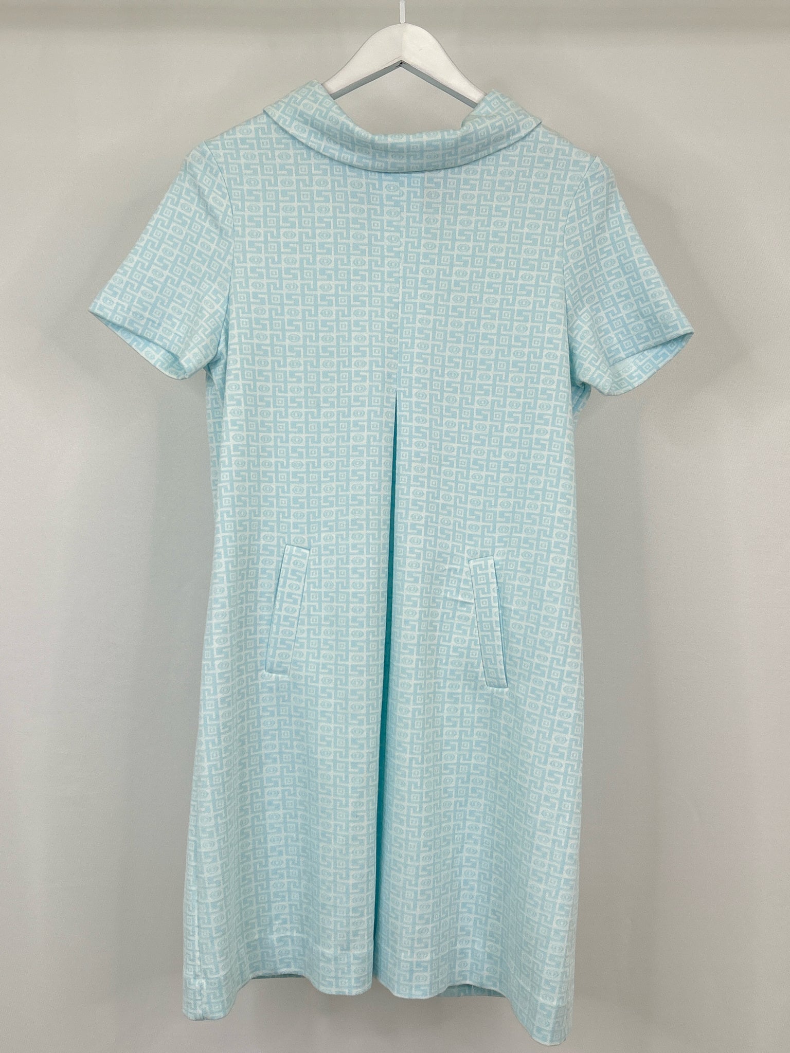 TYLER BOE Size M LIGHT BLUE AND WHITE Women Dress