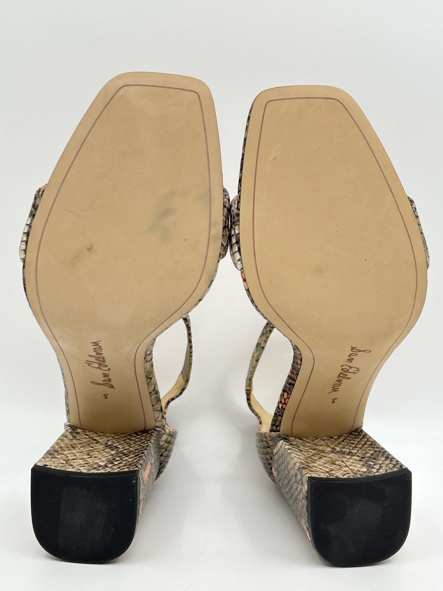 SAM EDELMAN Size 8 Animal Print Women Sandal