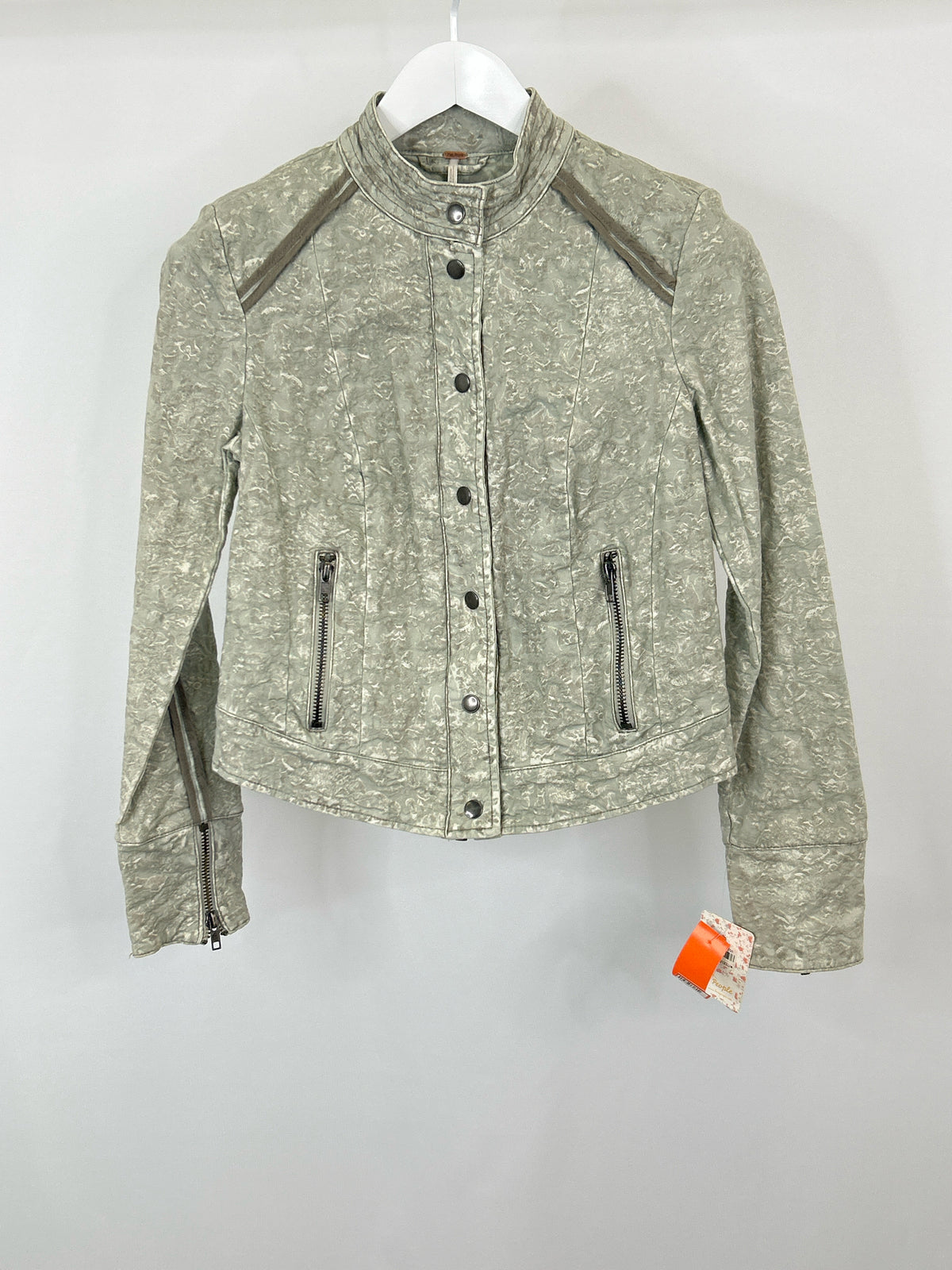 FREE PEOPLE Size 4 Champagne Women Jacket