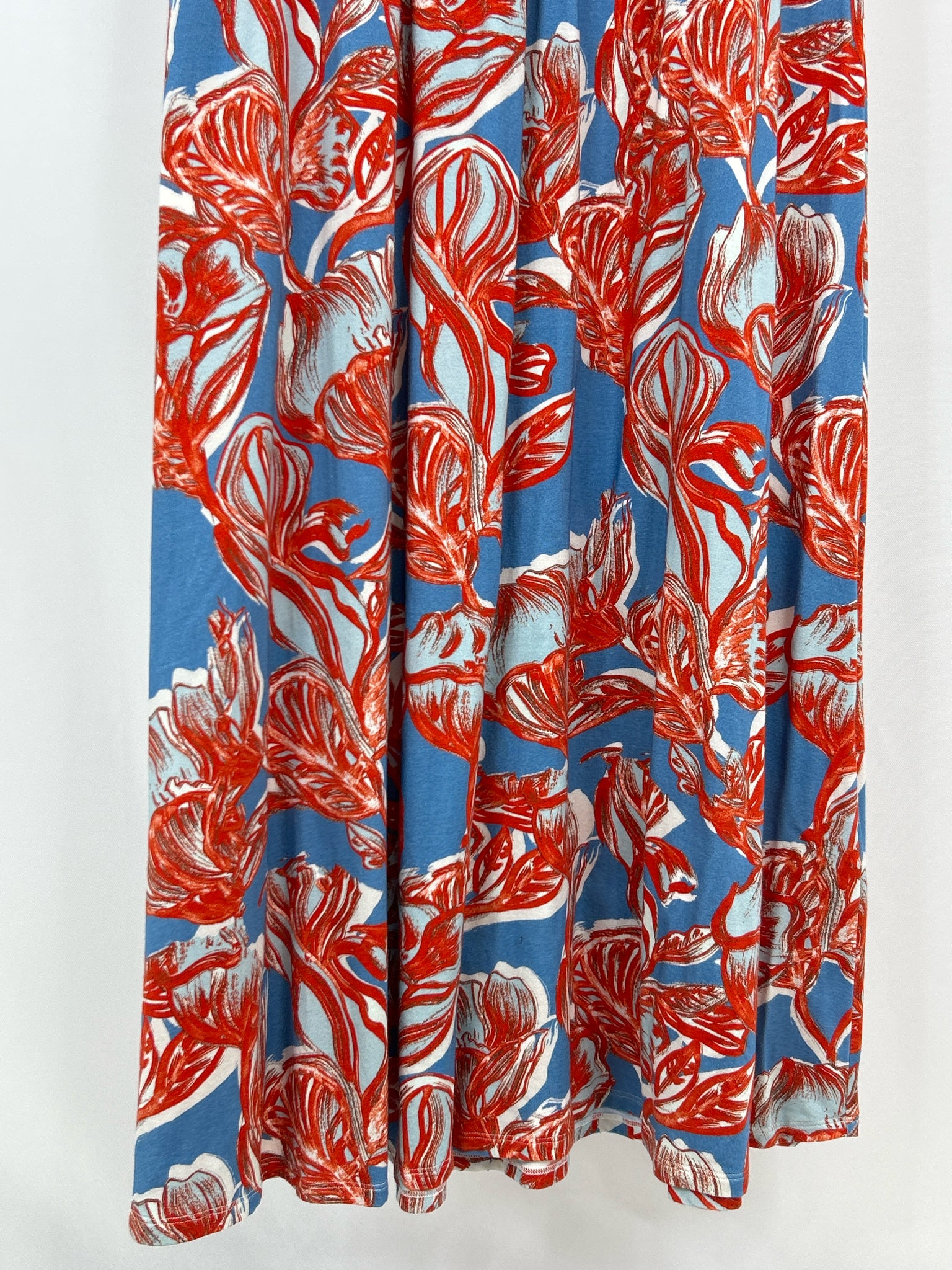 SOFT SURROUNDINGS Size XL BLUE AND RED Women Dress