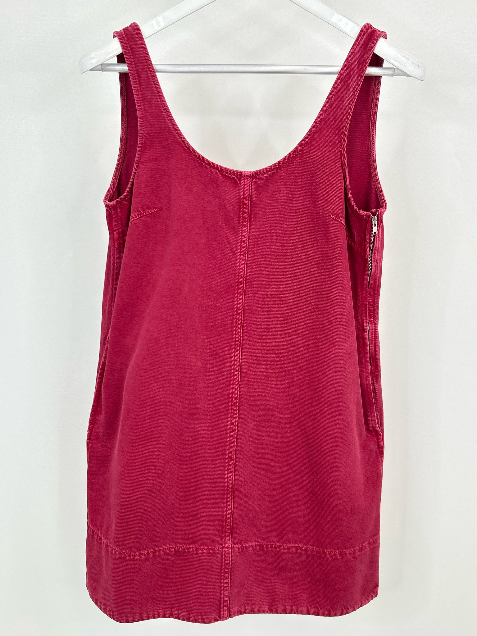 MADEWELL Size S Red Denim Women Dress