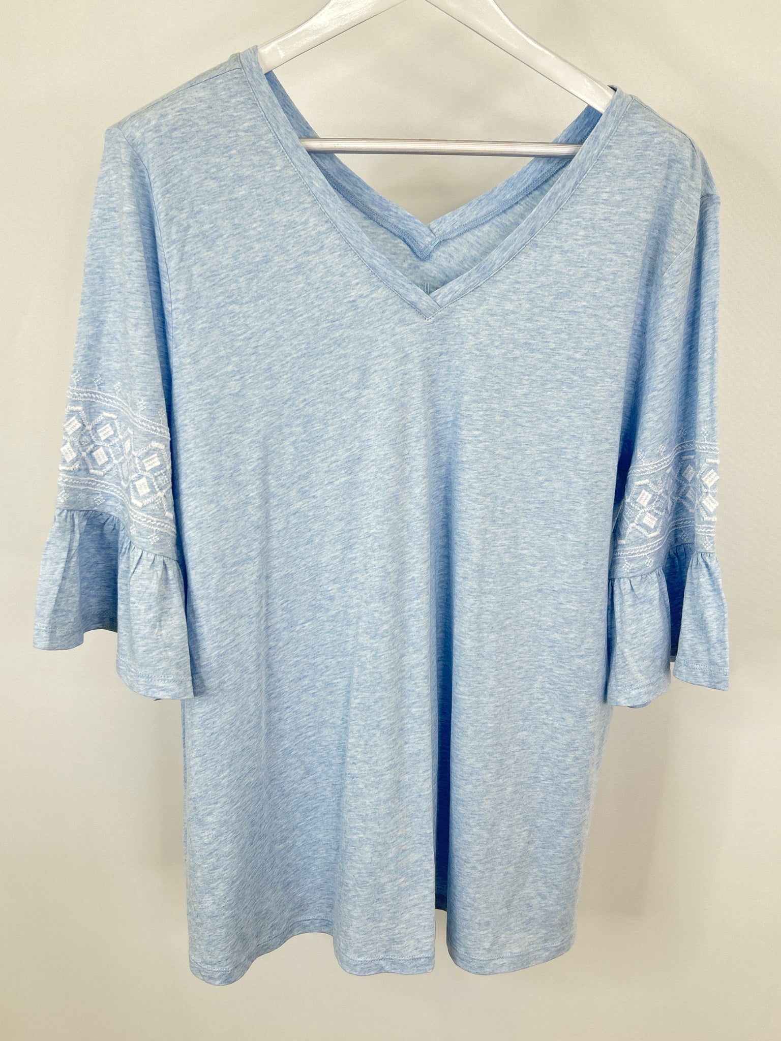 J.Jill Size XL Pale Blue Women Top