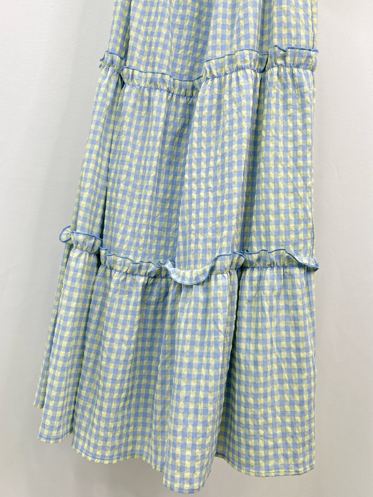 TCEC Size M Blue & Yellow Women Dress NWT