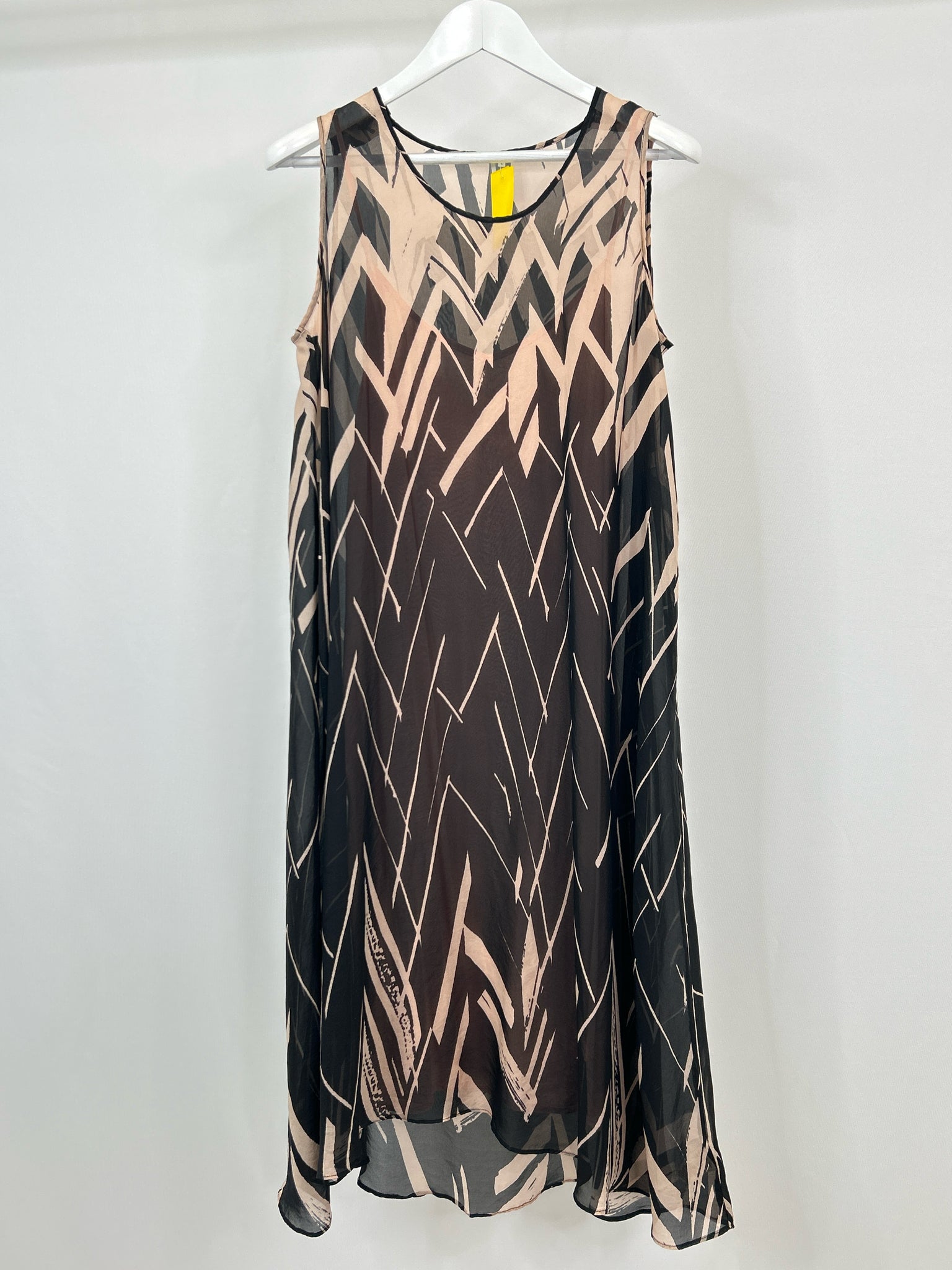 FLOREAT Size XL black & pink Women 2-Piece w/dress