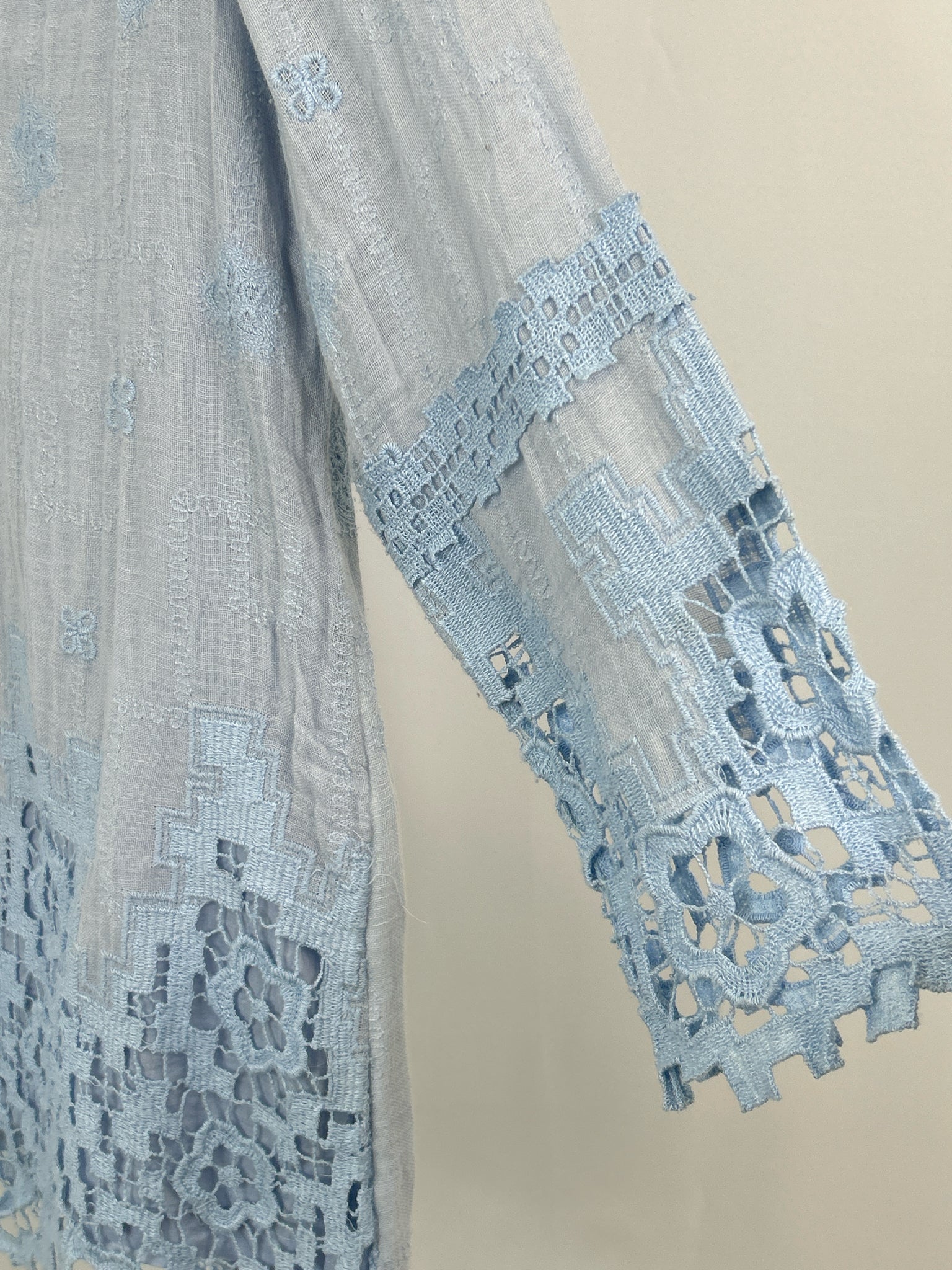 SOFT SURROUNDINGS Size XS light blue Women Tunic