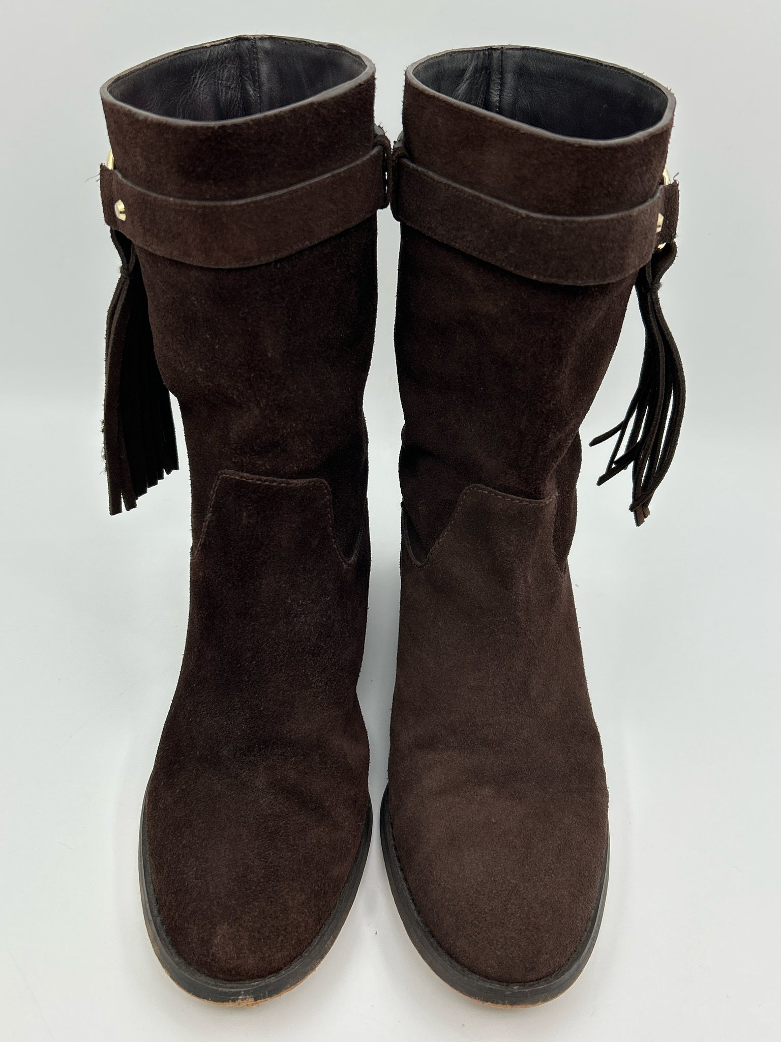 MICHAEL KORS Size 7.5M Brown Women Booties