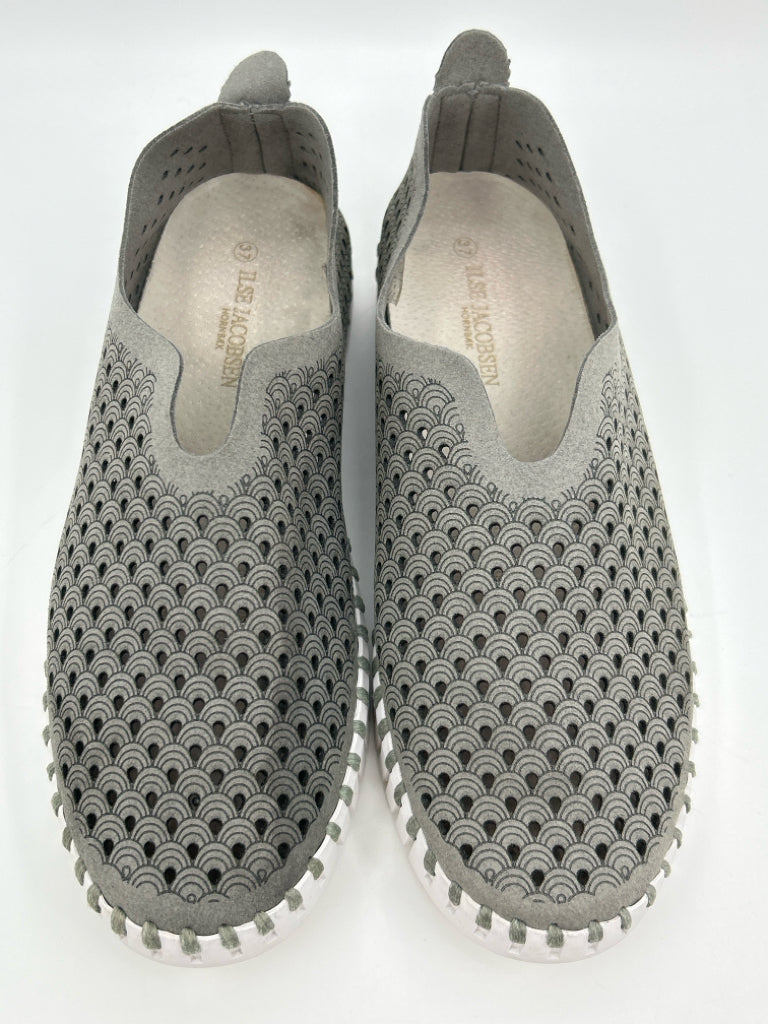 ILSE JACOBSEN Size 37 Gray Women's Shoes