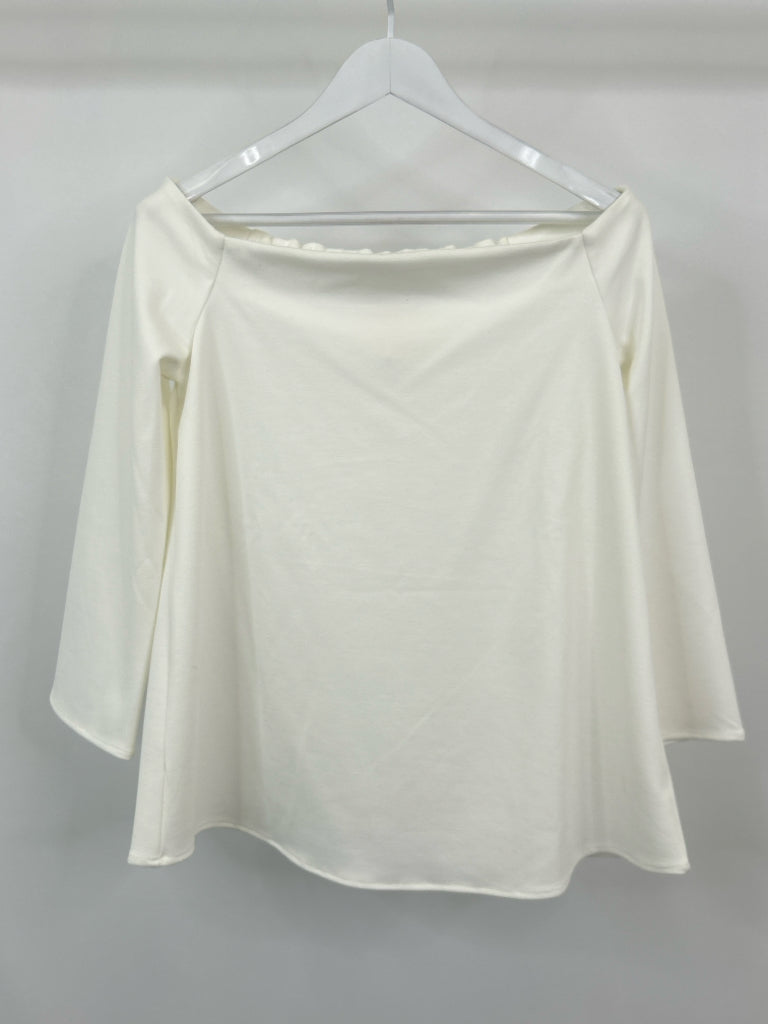 TUCKERNUCK Size M White Blouse Top