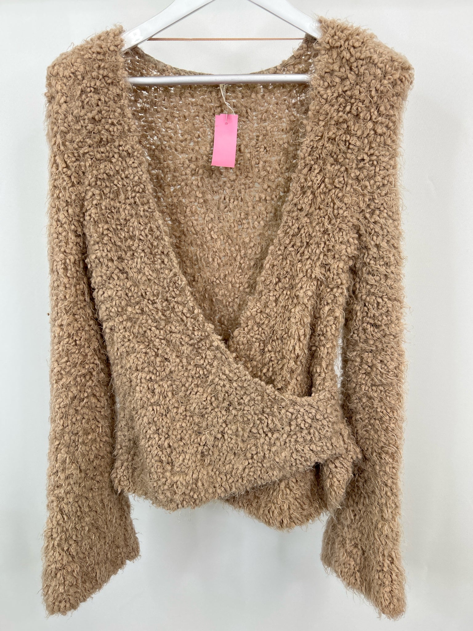 FREE PEOPLE Size M Taupe Women Sweater