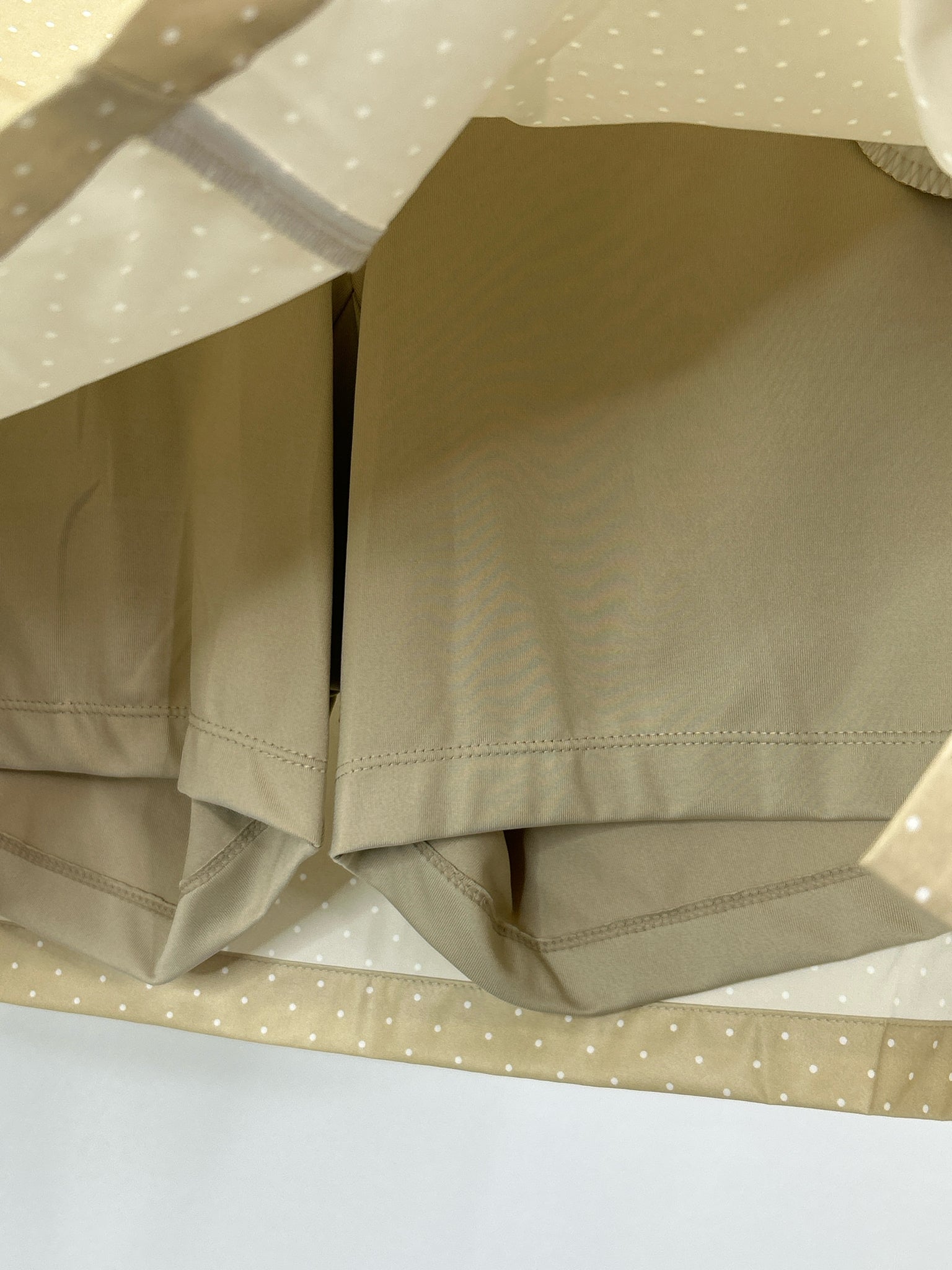 CHICO'S Size 16 KHAKI Women 2-Piece Vest & Skort NWT