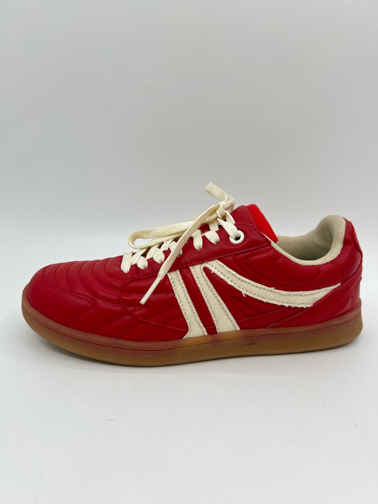 STEVE MADDEN Size 7.5M Red Women Sneakers