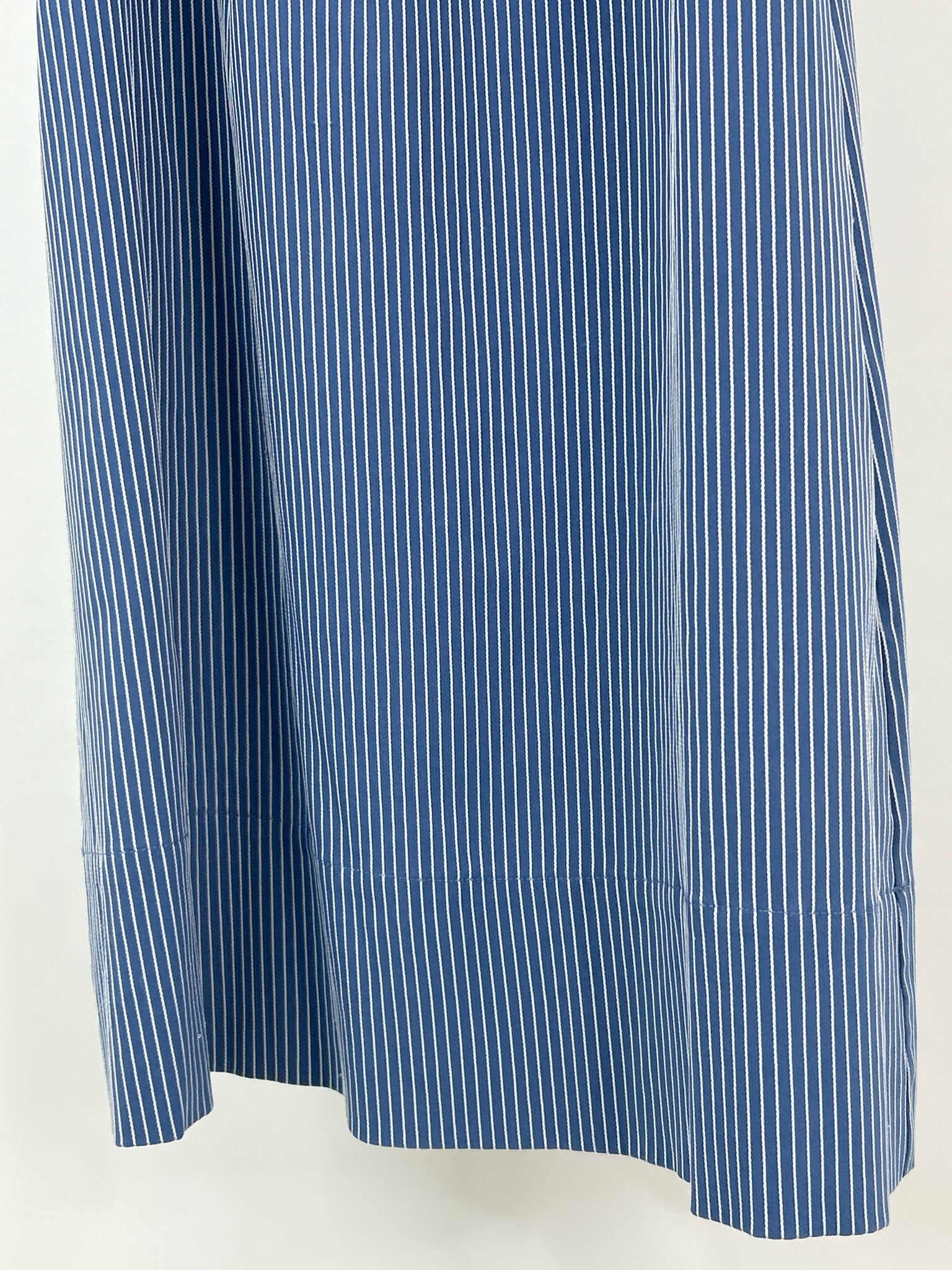 SARA CAMPBELL Size XS Blue Striped Women Dress