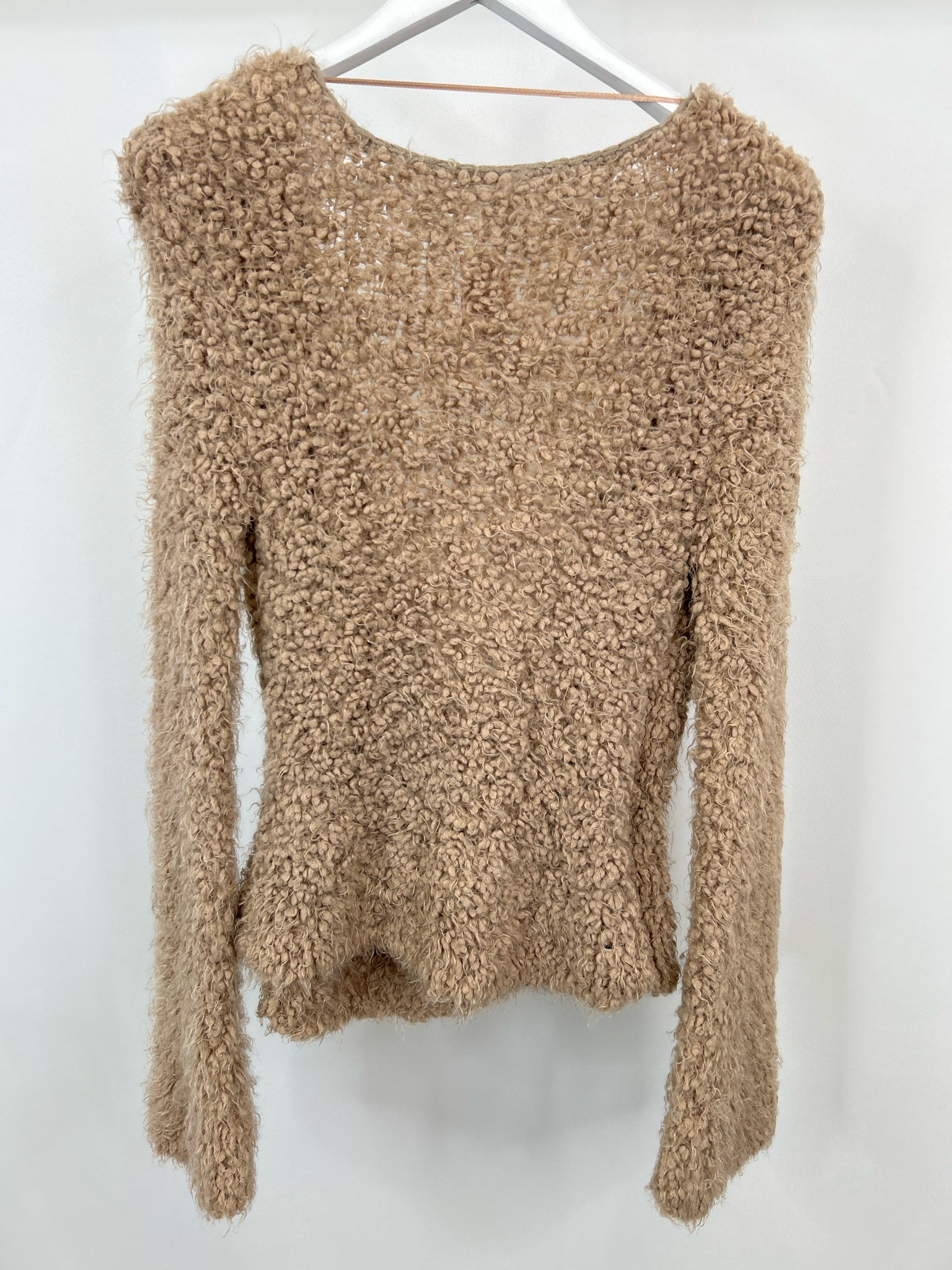 FREE PEOPLE Size M Taupe Women Sweater