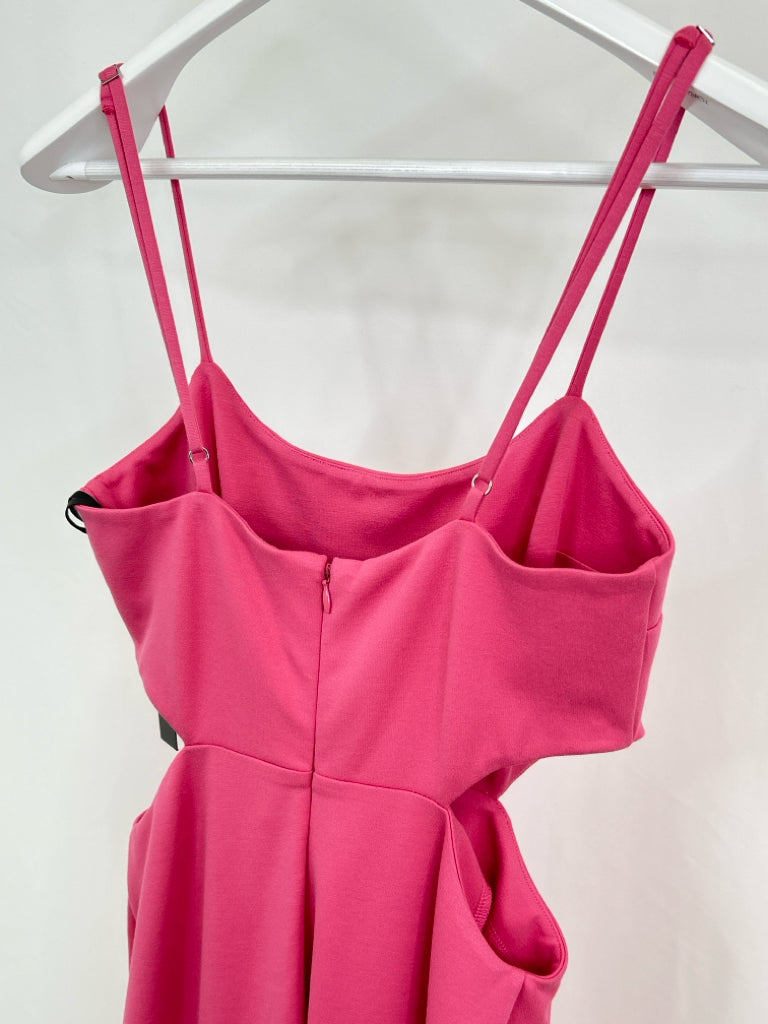 H:OURS Women Size M Rose Pink Haydon Cut Out Dress NWT