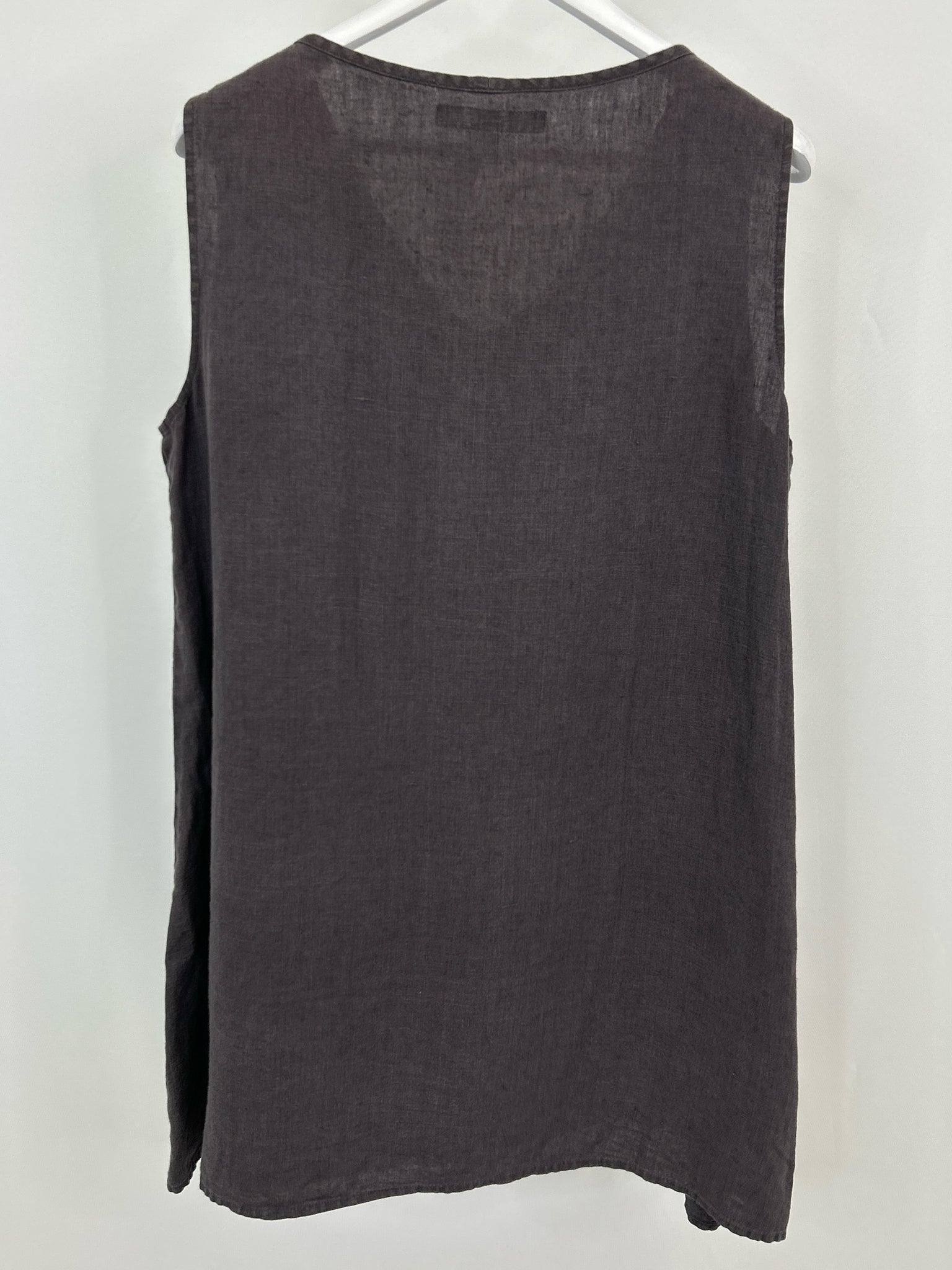 FLAX Size M Charcoal Women Dress
