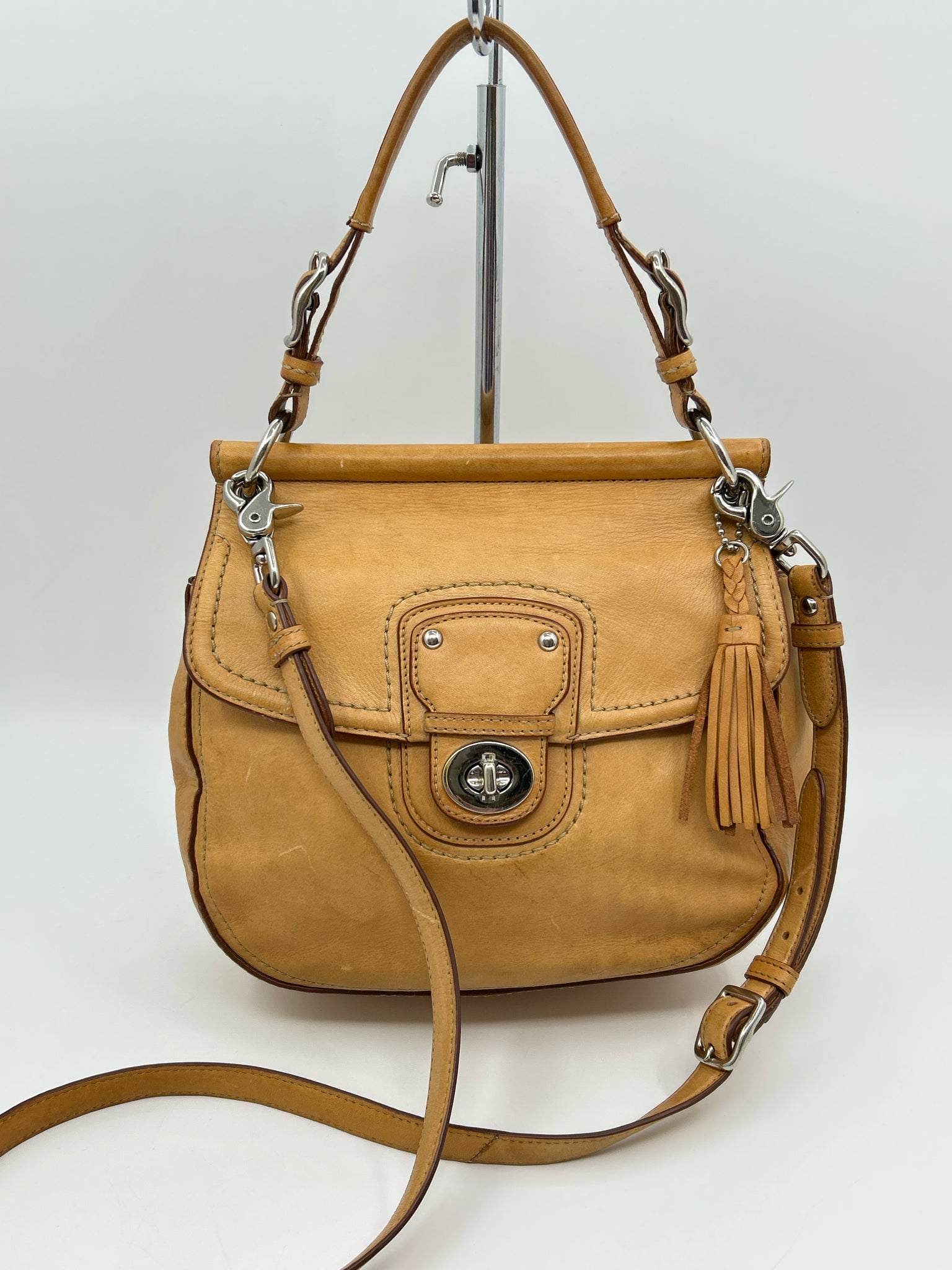 Coach Cream Women Purse