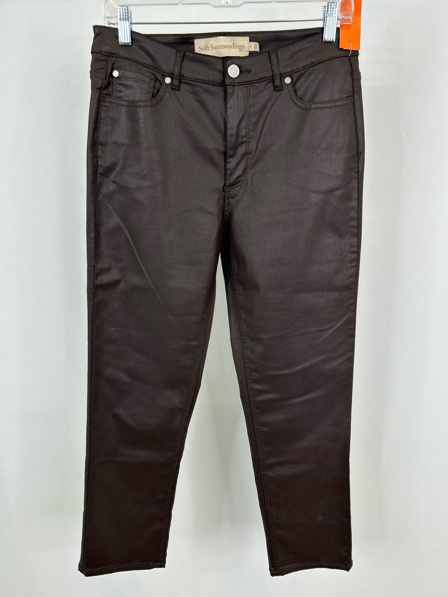 SOFT SURROUNDINGS Size 6 Brown Women Pants