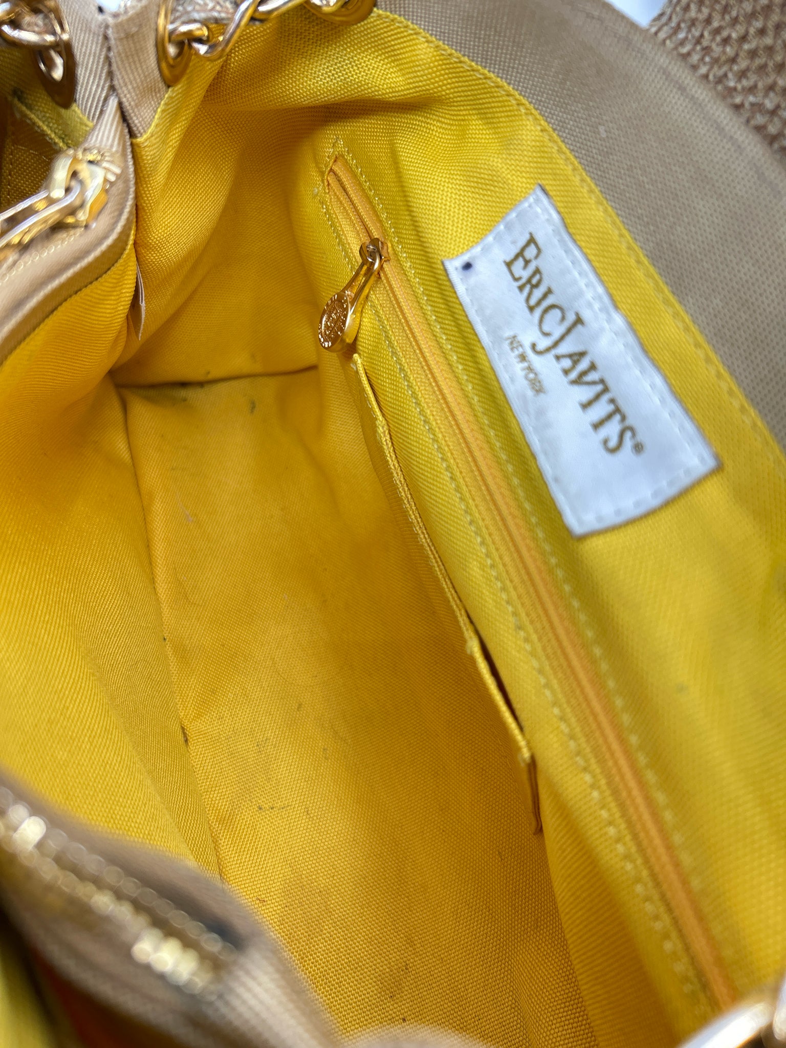 ERIC JAVITS Natural Women Purse