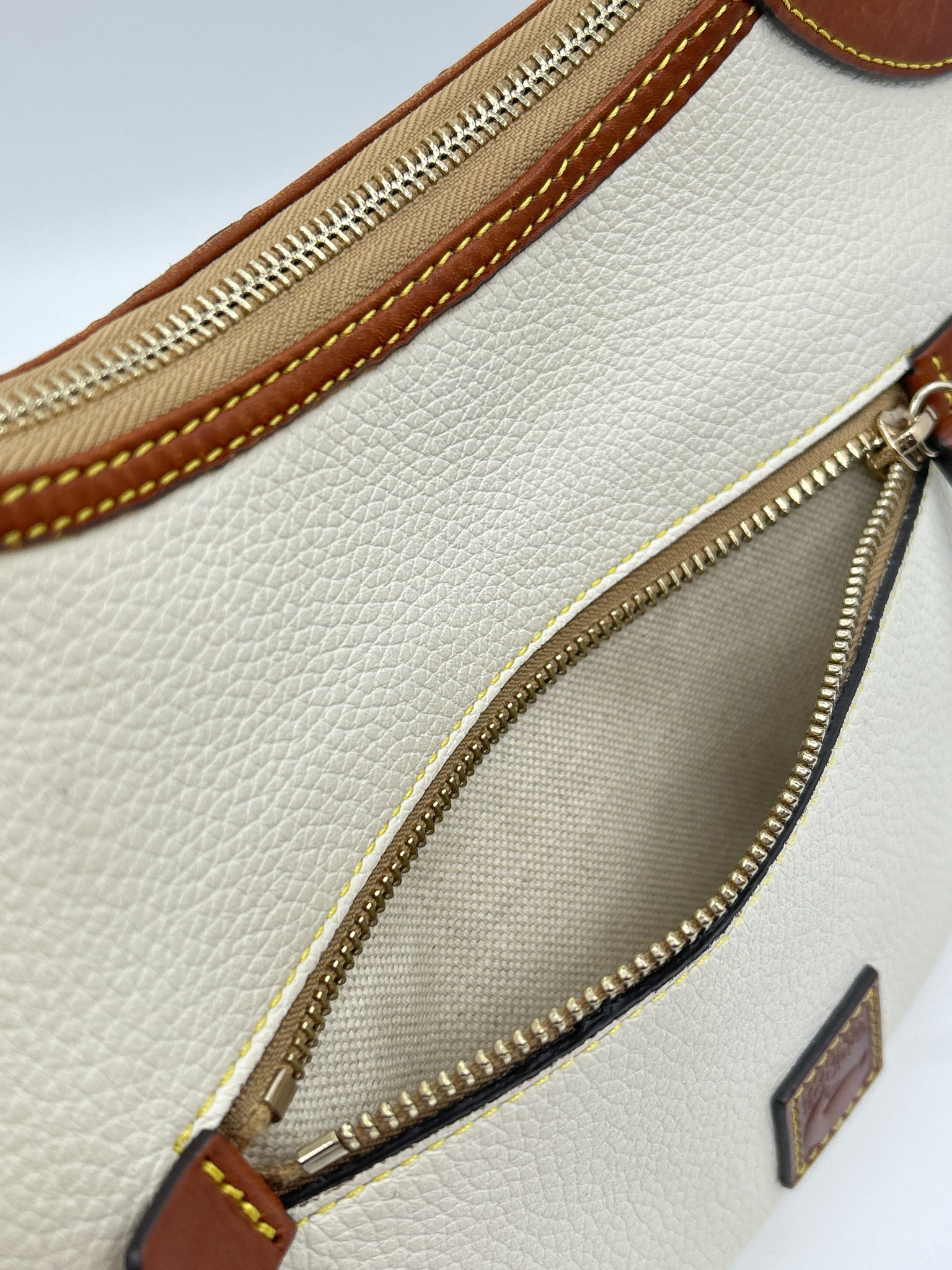 DOONEY & BOURKE Ivory and Tan Women Purse