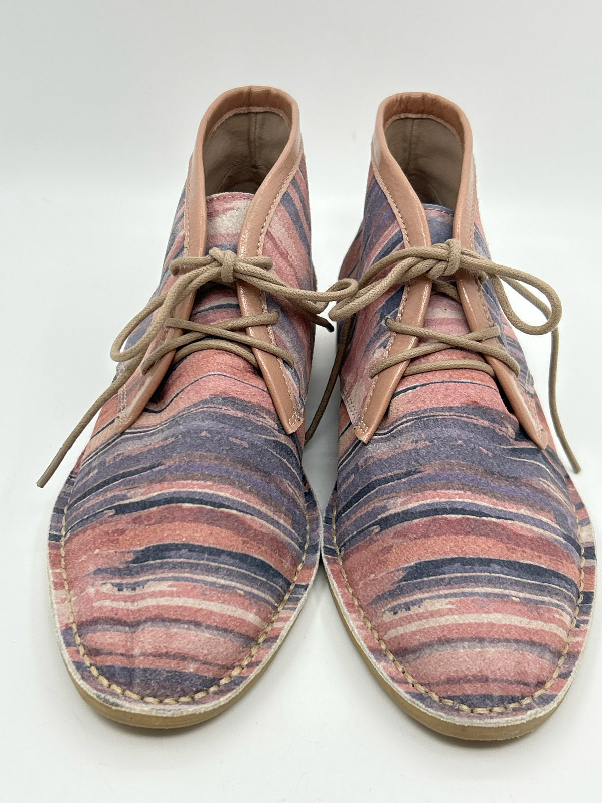 KELSI DAGGER BROOKLYN Size 6M Pink and Blue Women Booties