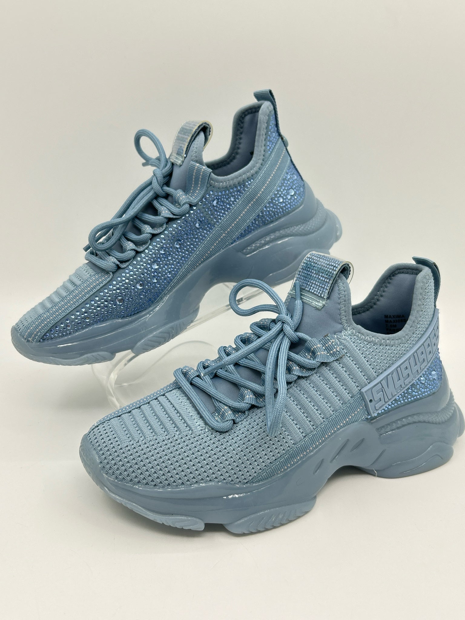 STEVE MADDEN Size 7.5 Blue Women Sneakers