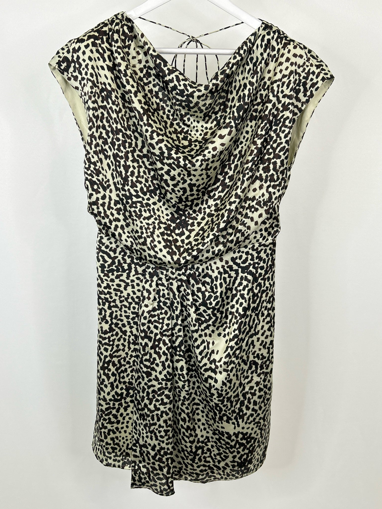 VINCE CAMUTO Size 10 black and brown Women Dress