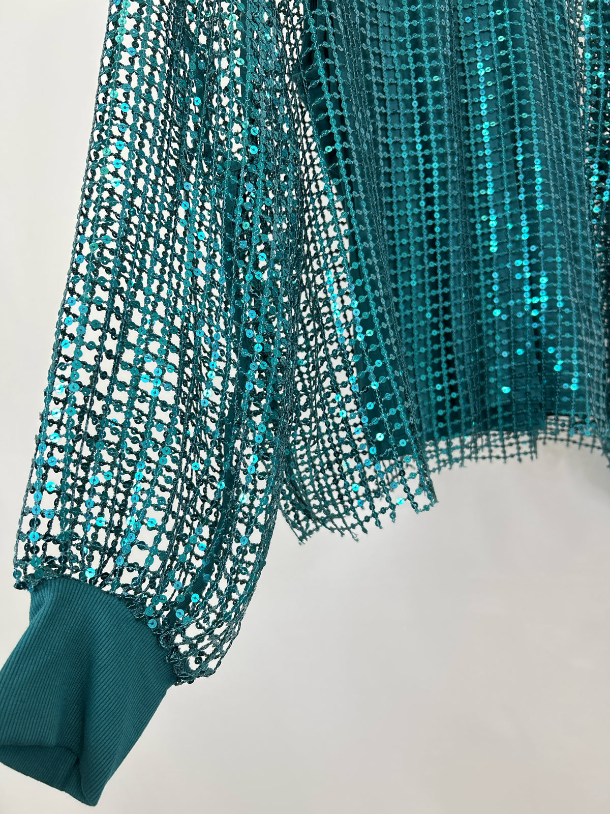 PILCRO Size L Turquoise Women Top NWT