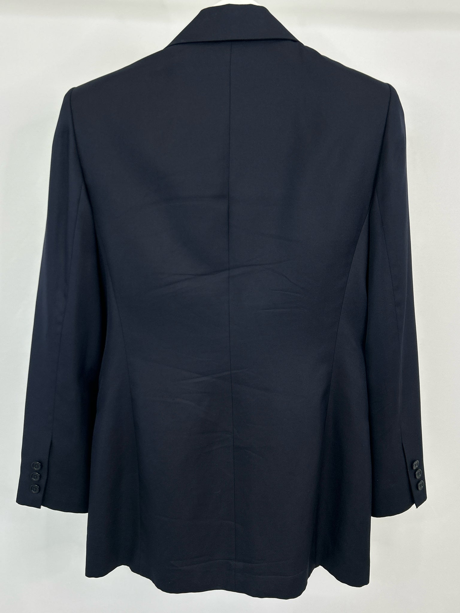 LINDA ALLARD ELLEN TRACY Size 8 Navy Women Jacket
