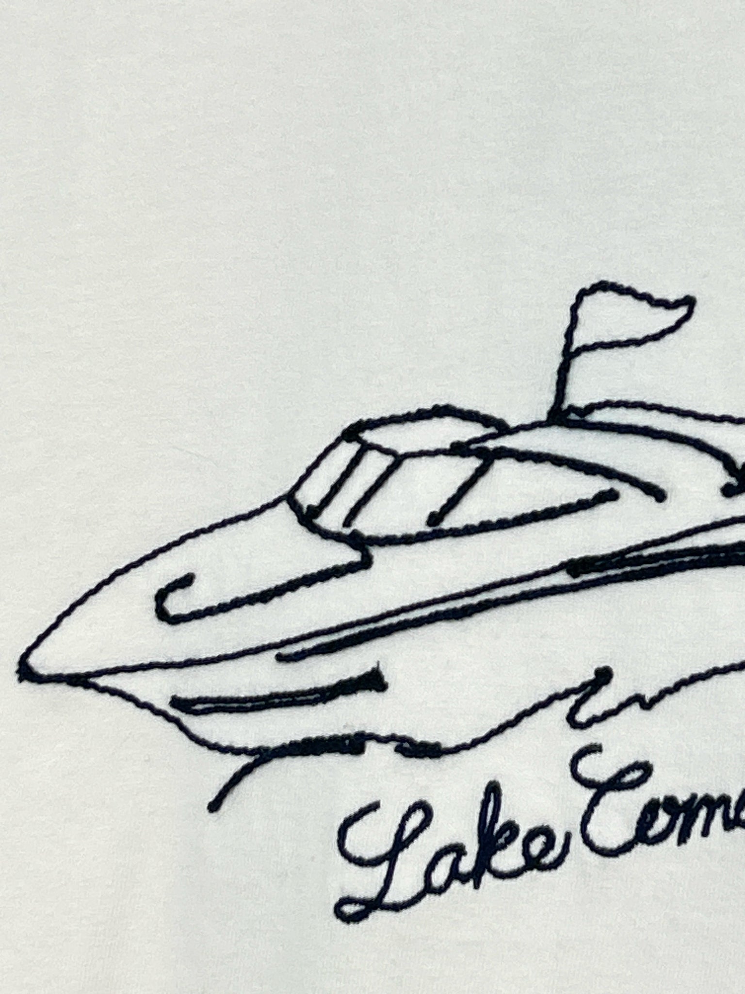 TALBOTS Size M Ivory and Navy NWT Women's T-shirt