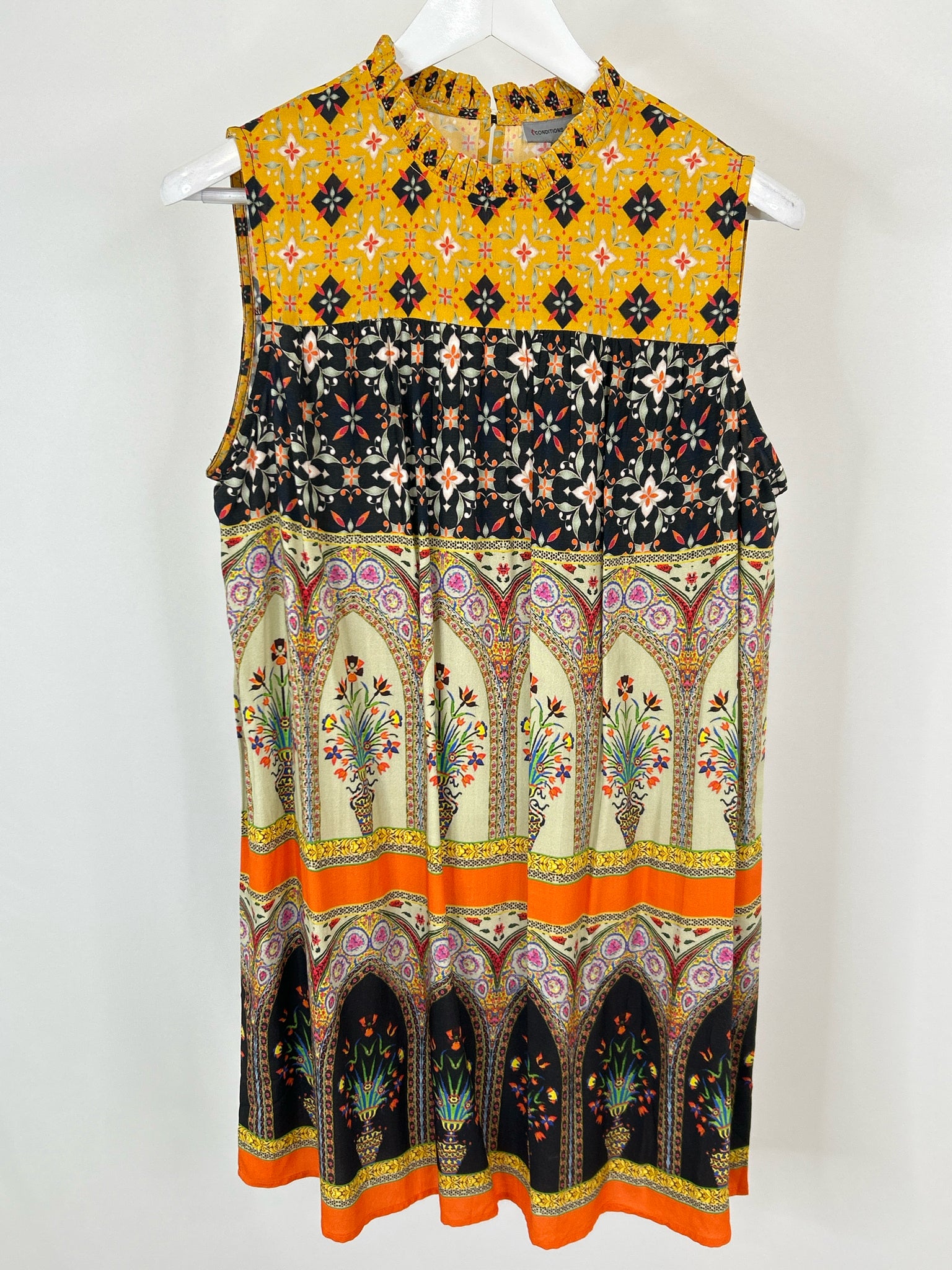 CONDITIONS APPLY Size L Multi-Color Women Dress