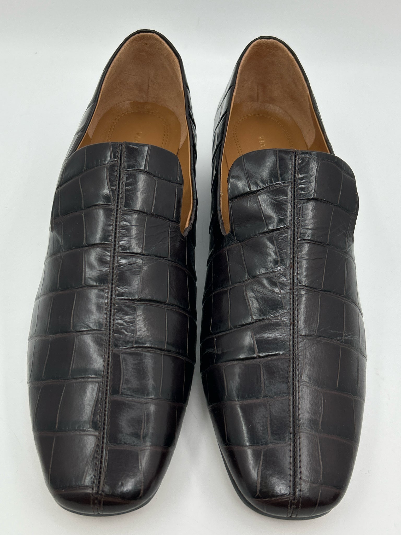 VIA SPIGA NWOB Size 8M Dark Brown Women Loafer