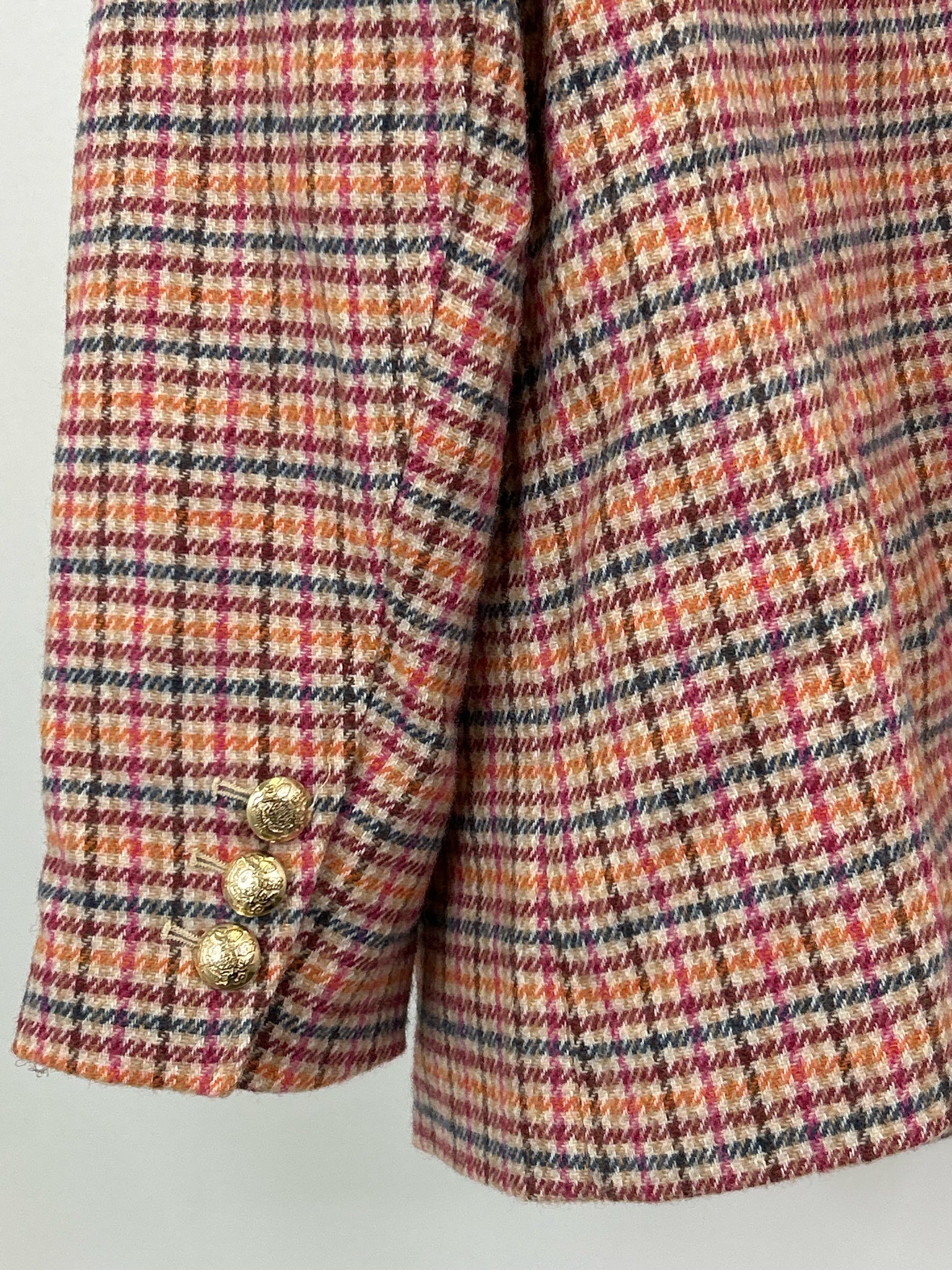 TALBOTS Size 20W Pink and Brown Women Blazer