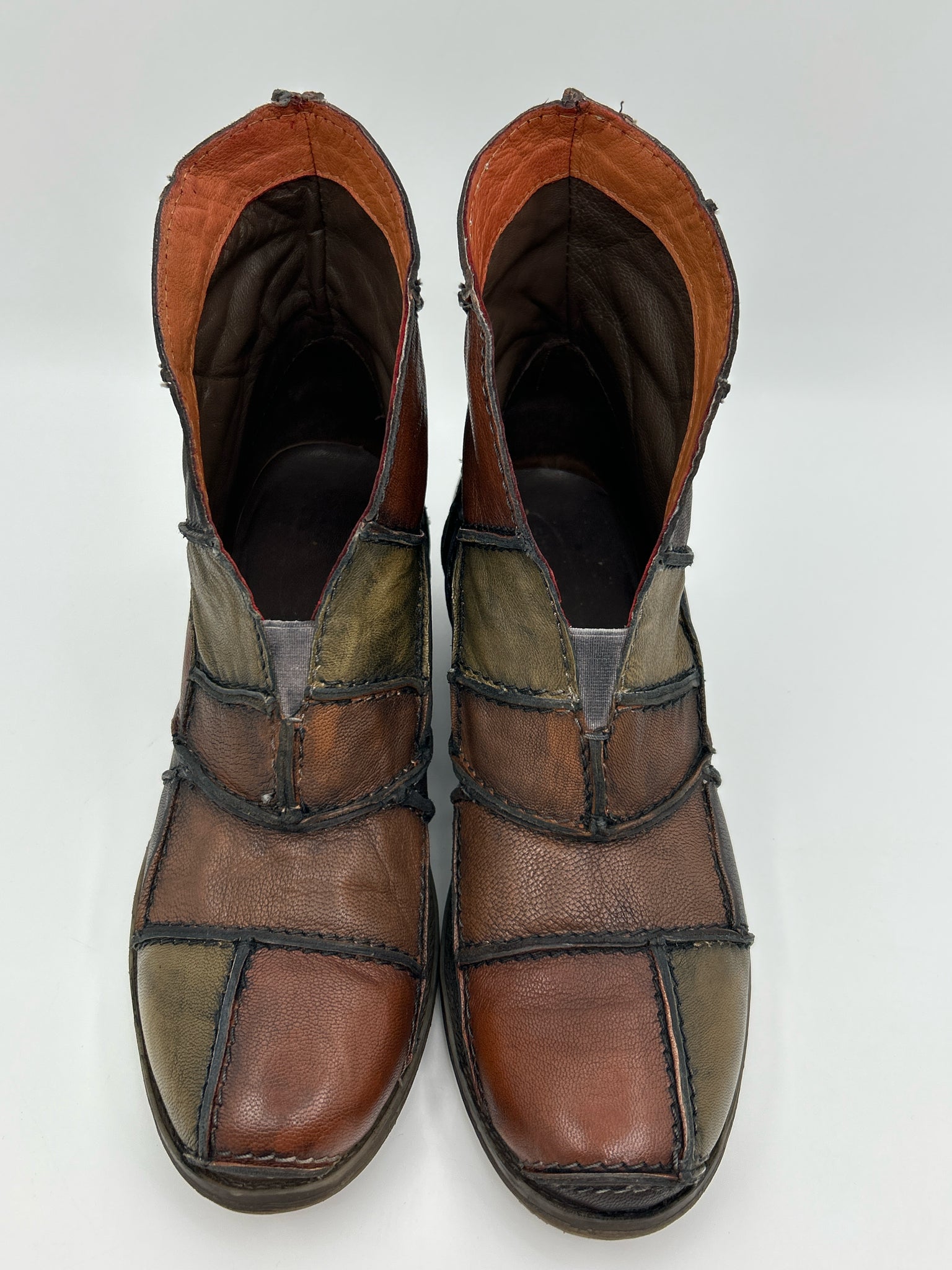SHERIDAN MIA Size 11 Brown Women Booties