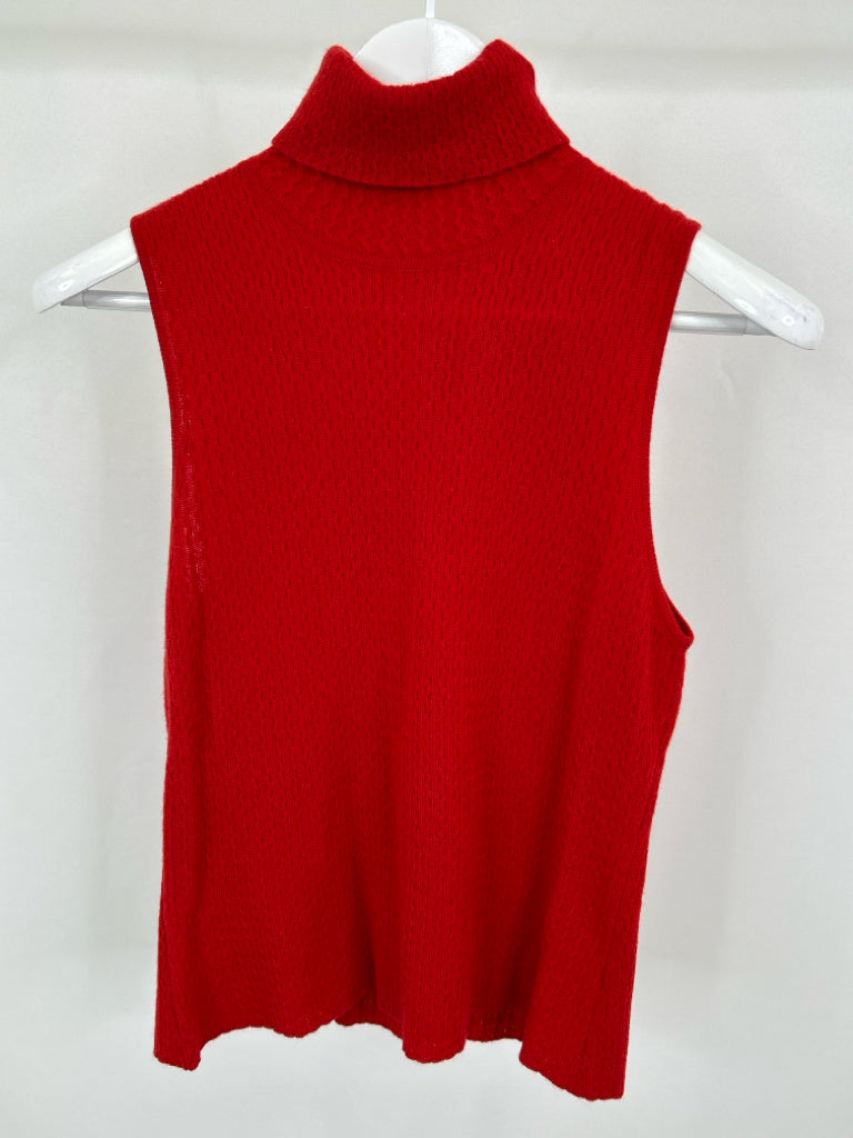AUTUMN CASHMERE NWT Women Size L Red 2-piece Sweater Set