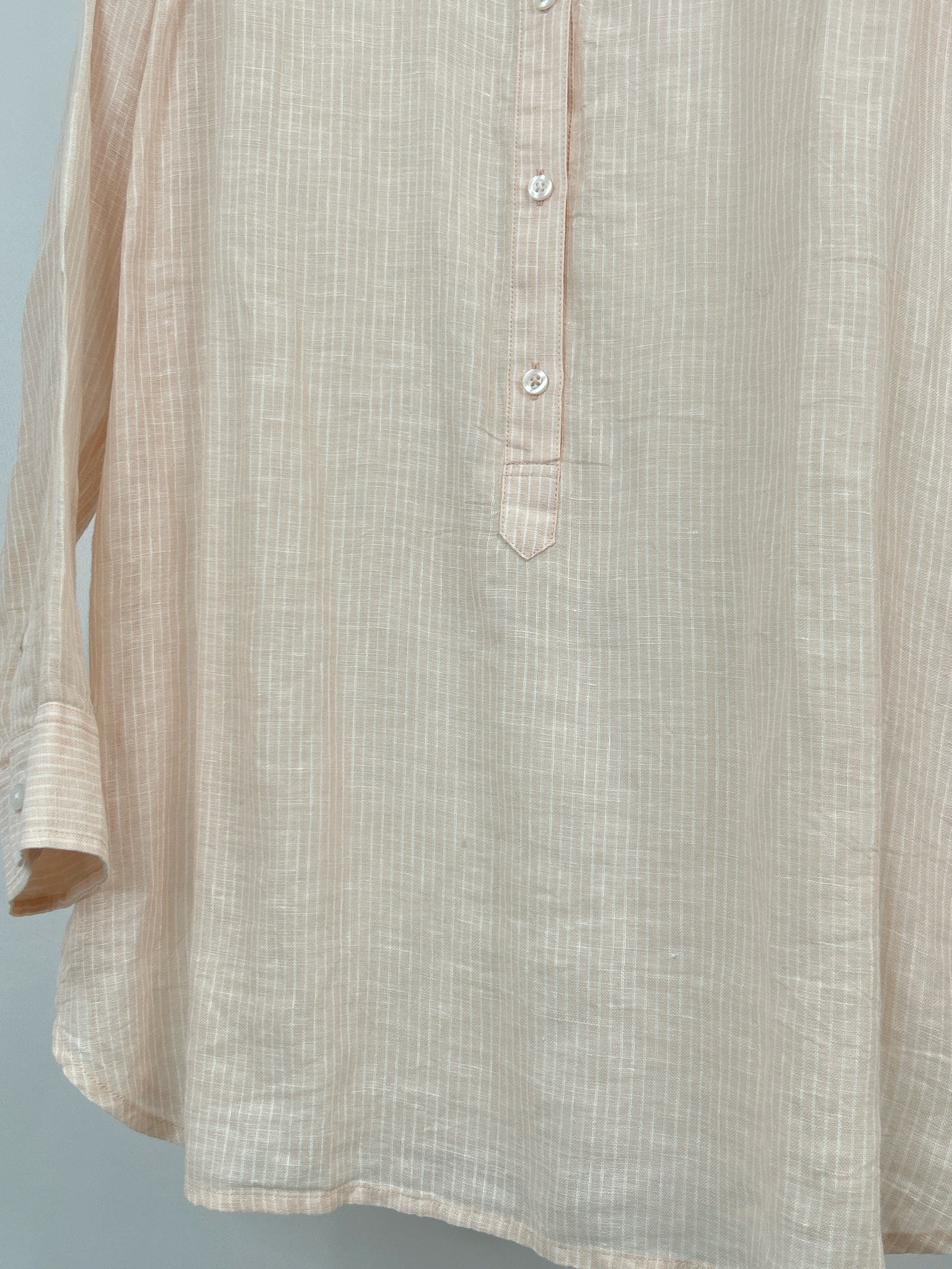 LUCKY BRAND Size L Orange Print Women Tunic NWT