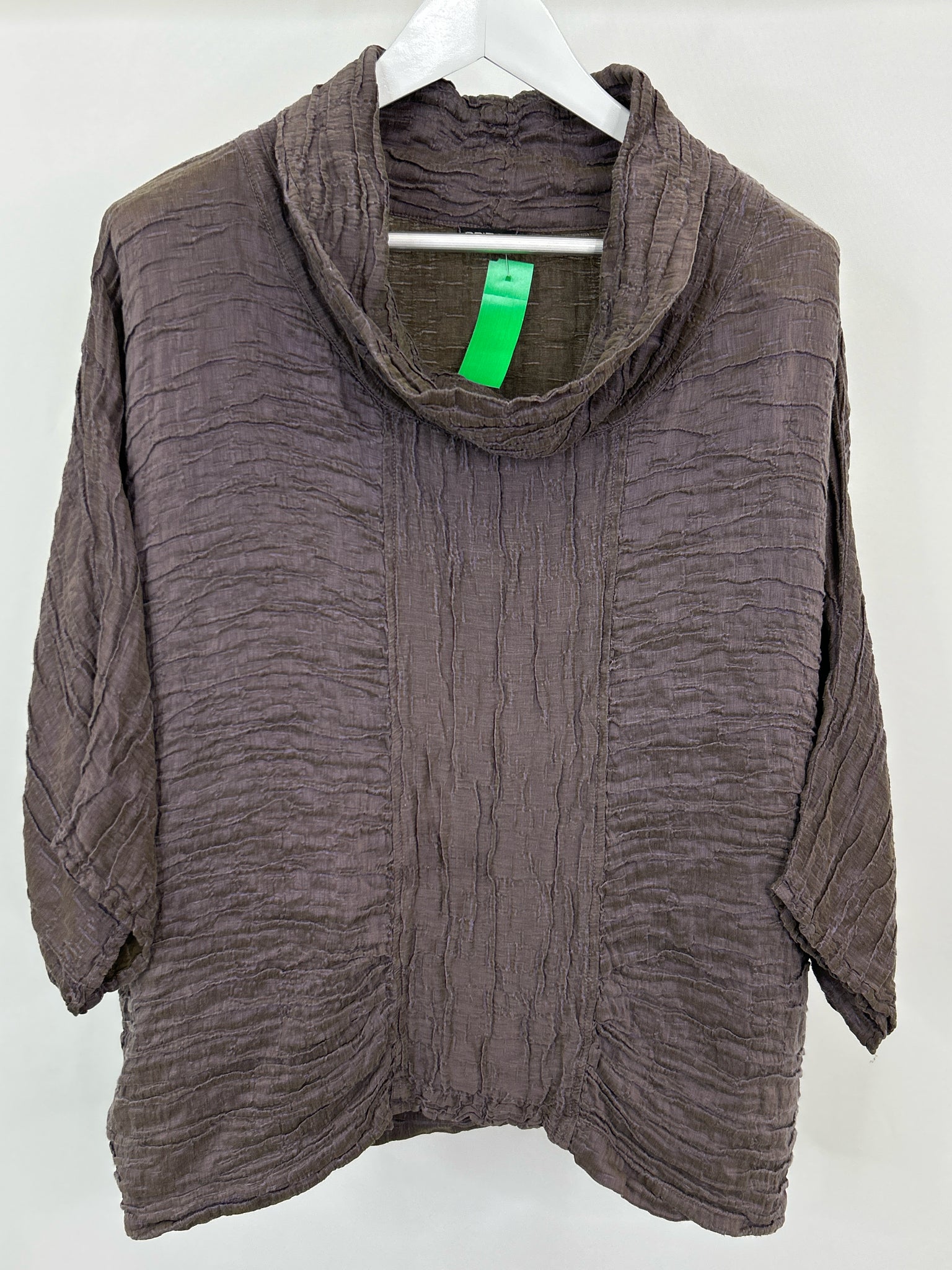 GRIZAS Size S Purple and Brown Women Top