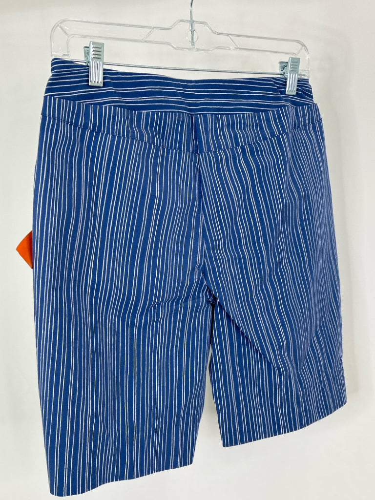 HABITAT Women Size S Blue Striped Shorts