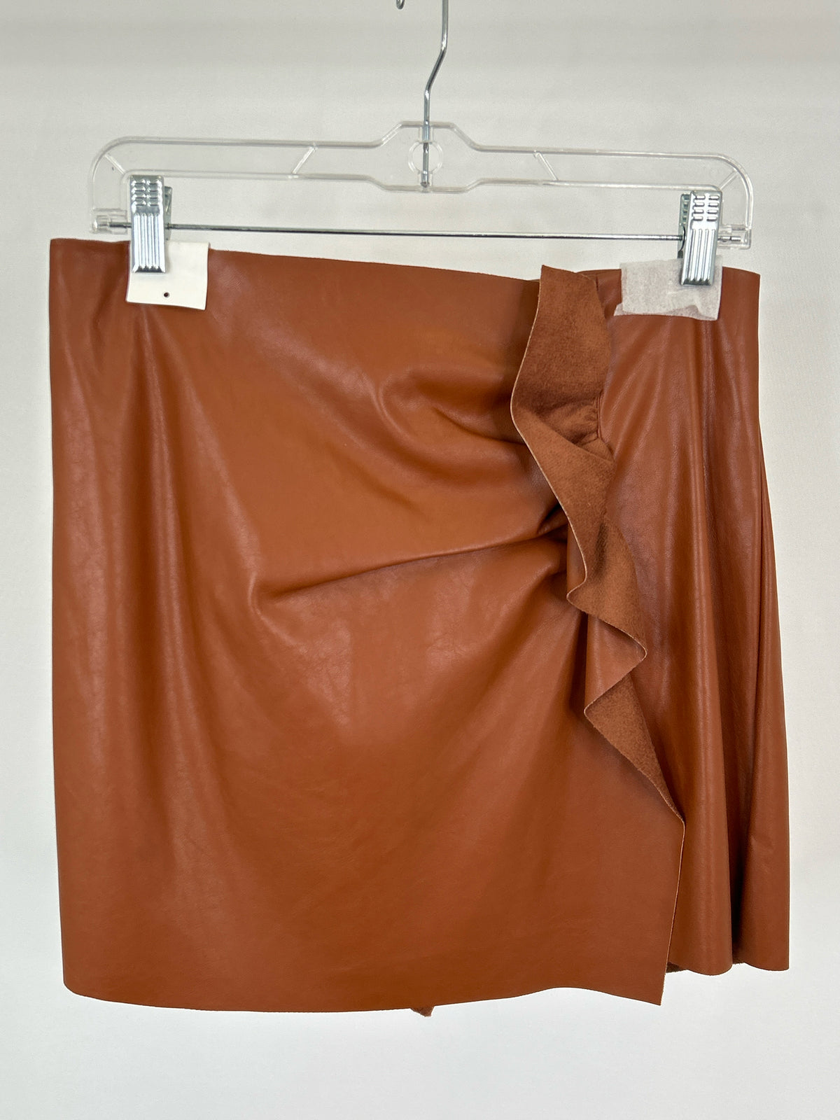 MUSTARD SEED Size L Brown Women Skort