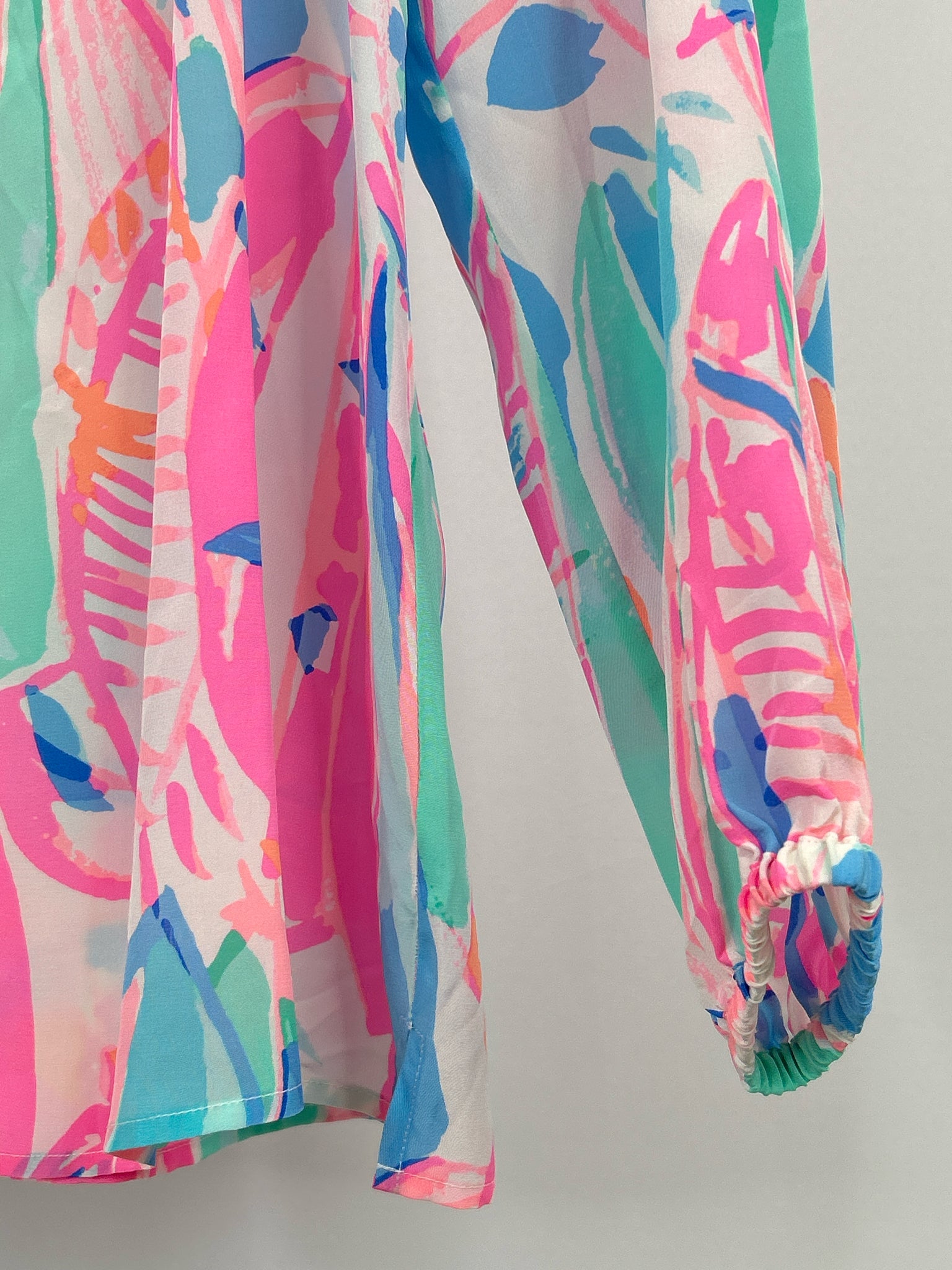 LILLY PULITZER Size M Pink Print Women Top